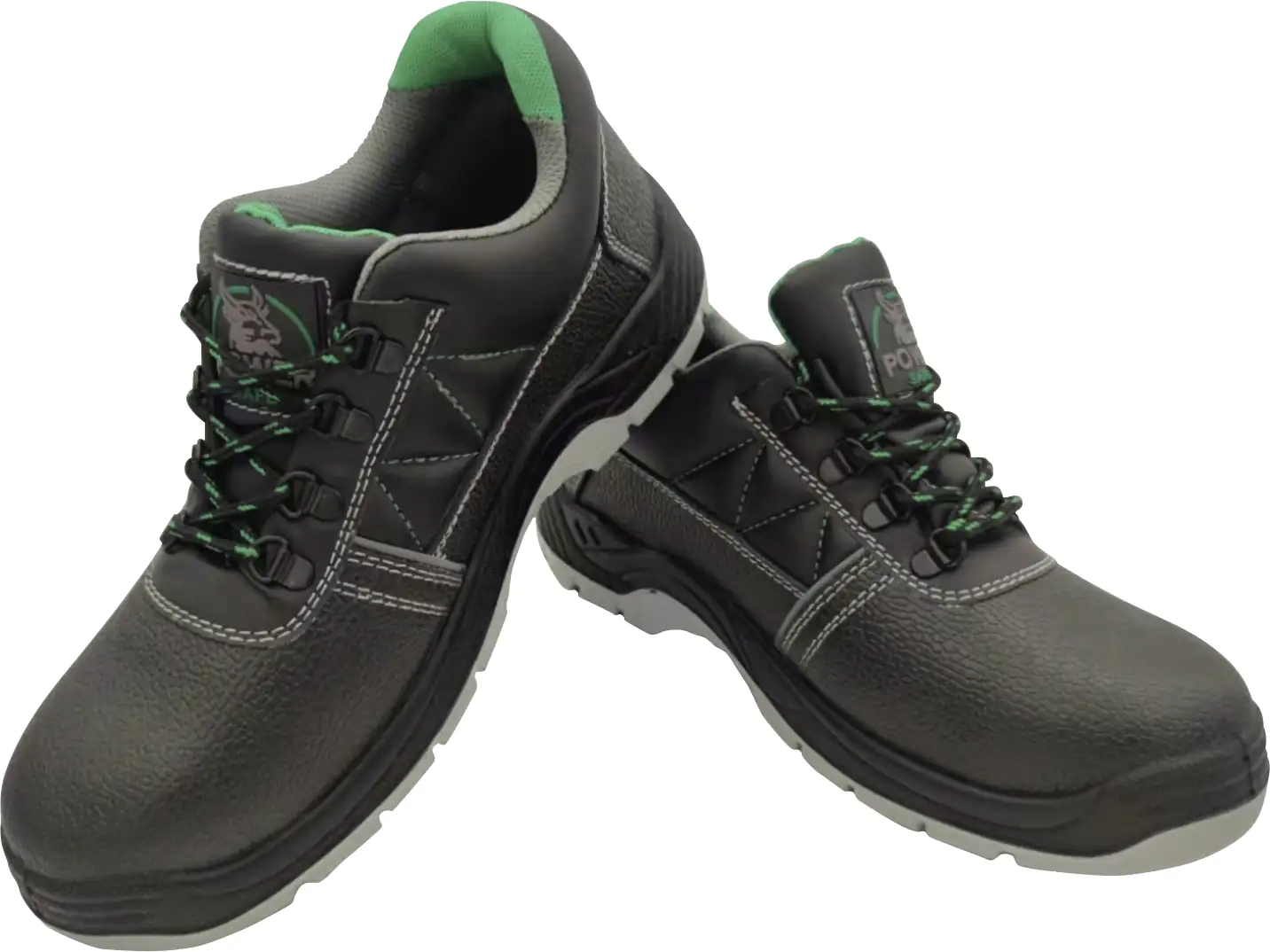 Sicherheitshalbschuh S3, schwarz-grün