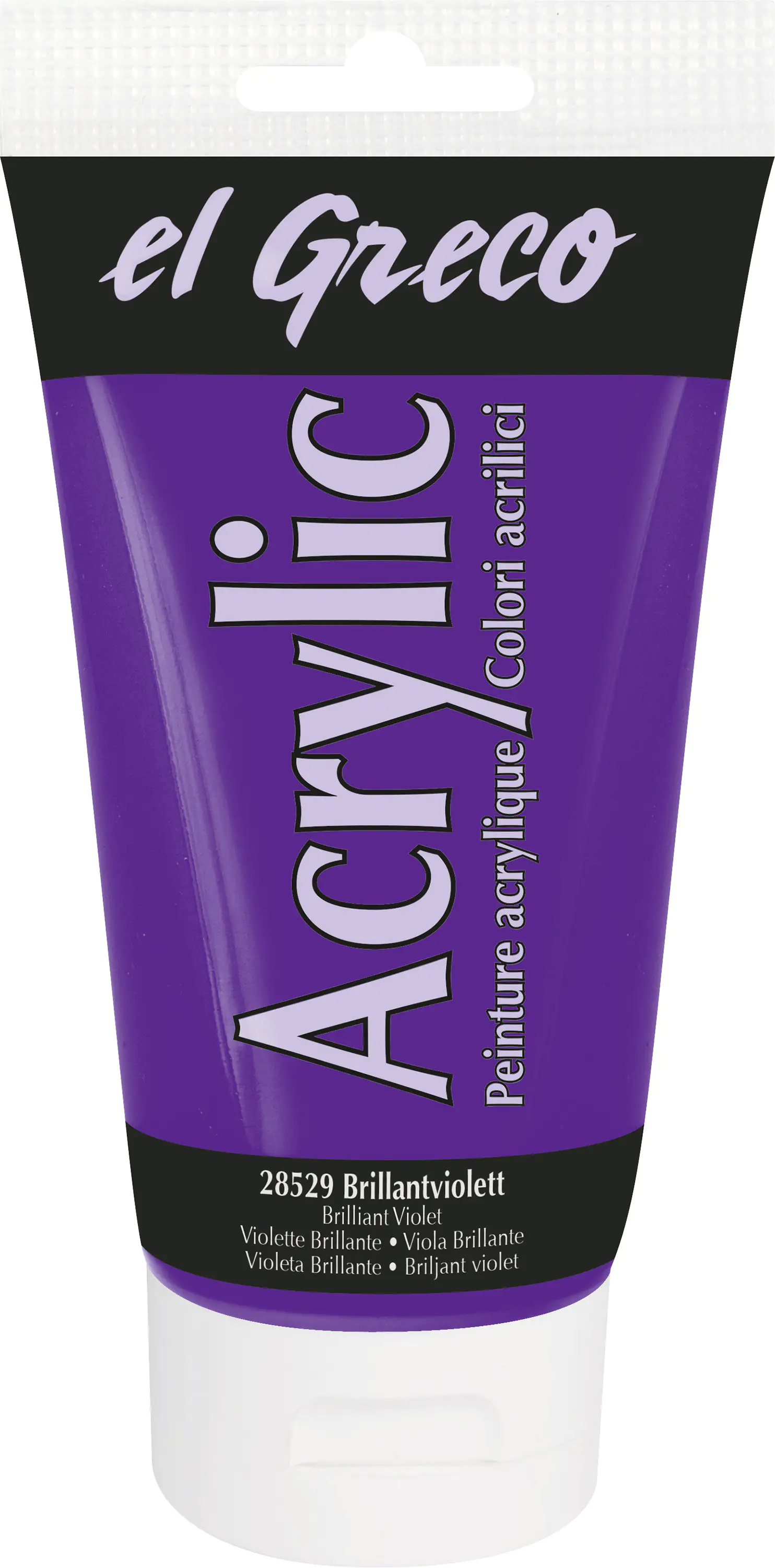 Kreul el Greco Acrylic Tube brillantviolett 150 ml