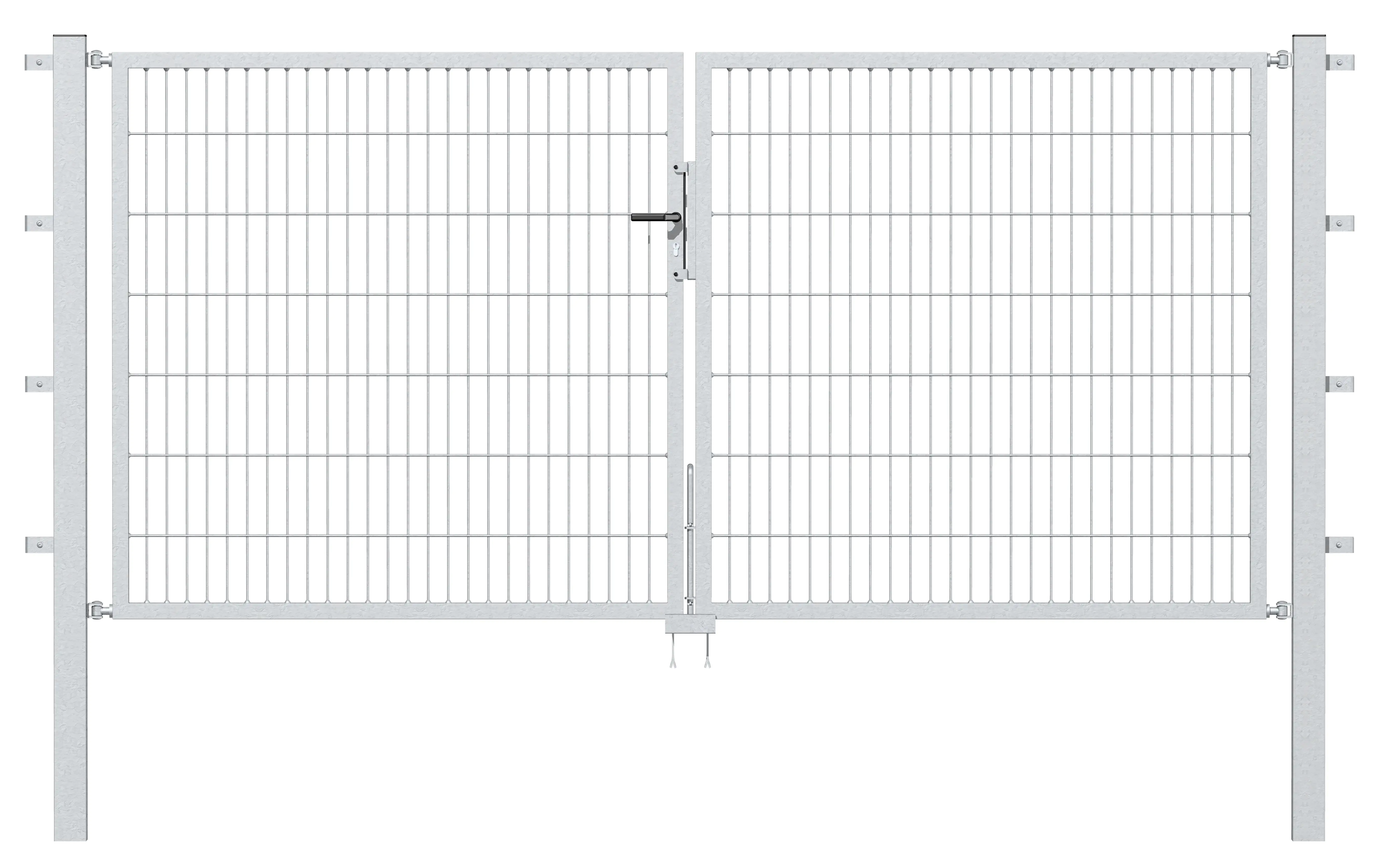 Alberts Doppeltor Flexo 100 x 300 cmTyp 6/5/6 grün
