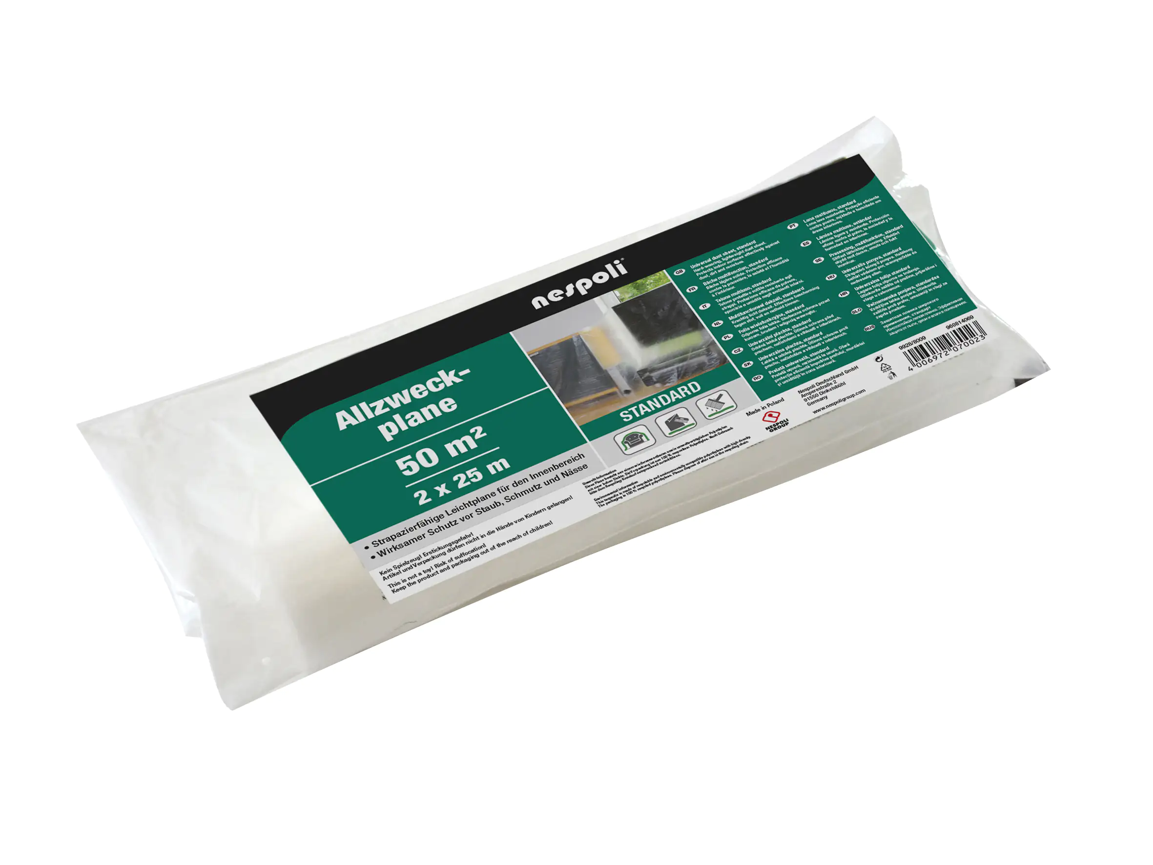 Schabert Abdeckfolie 25 m x 2 m