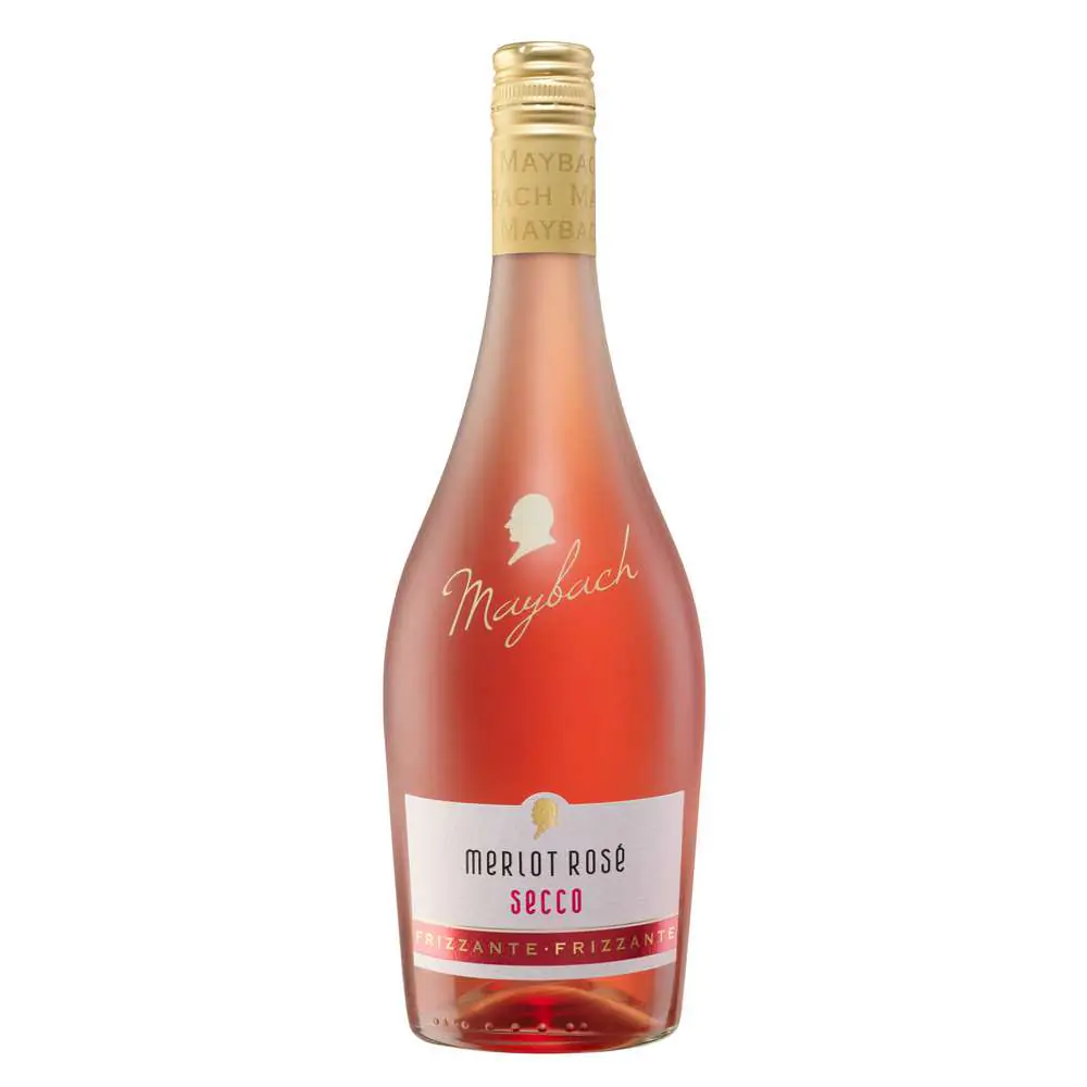 Maybach Sekt Secco Merlot Rosé trocken 0,75l