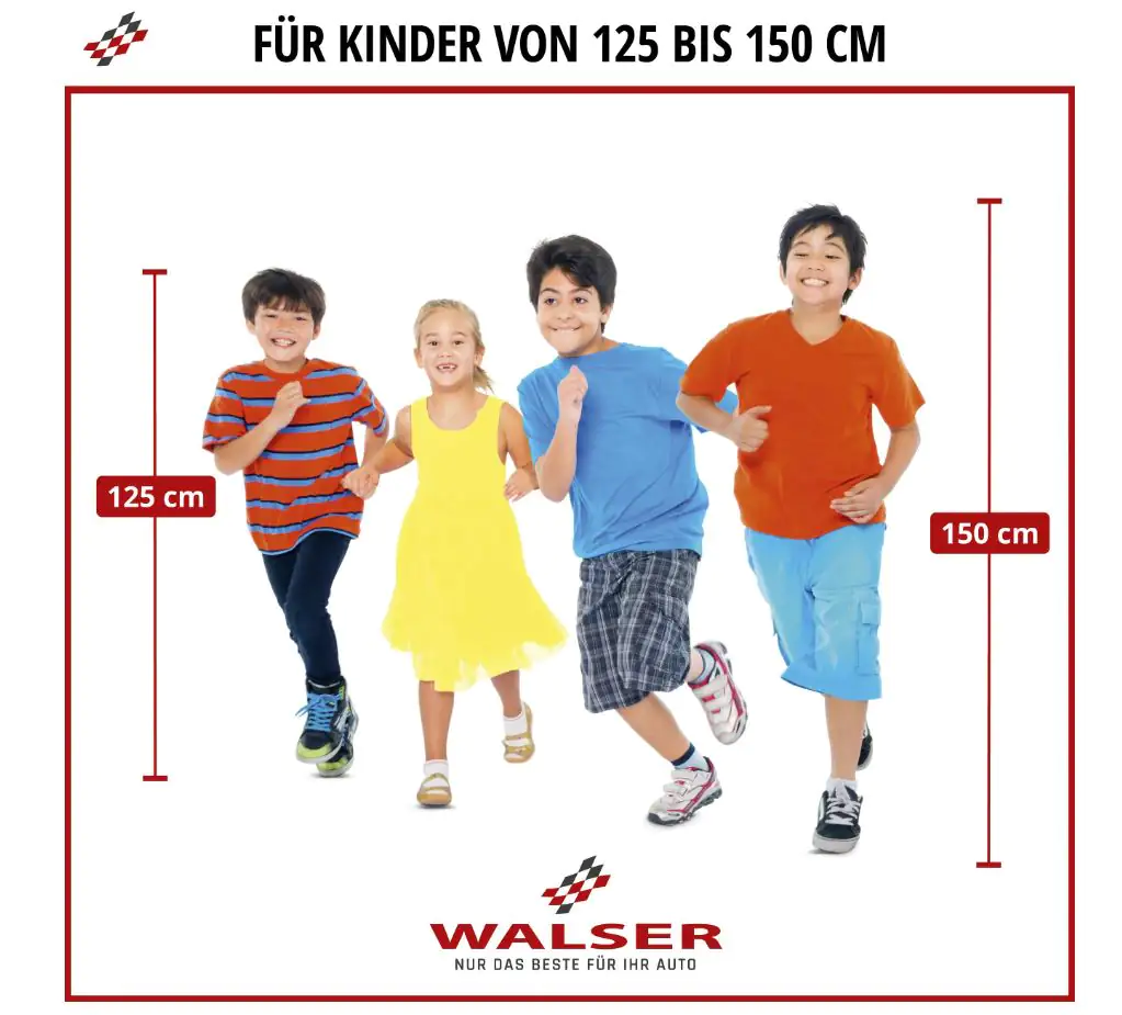 Walser Kindersitzerhöhung Raffi ECE R 129 geprüft grau/schwarz Walser Kindersitzerhöhung Raffi ECE R 129 geprüft grau/schwarz