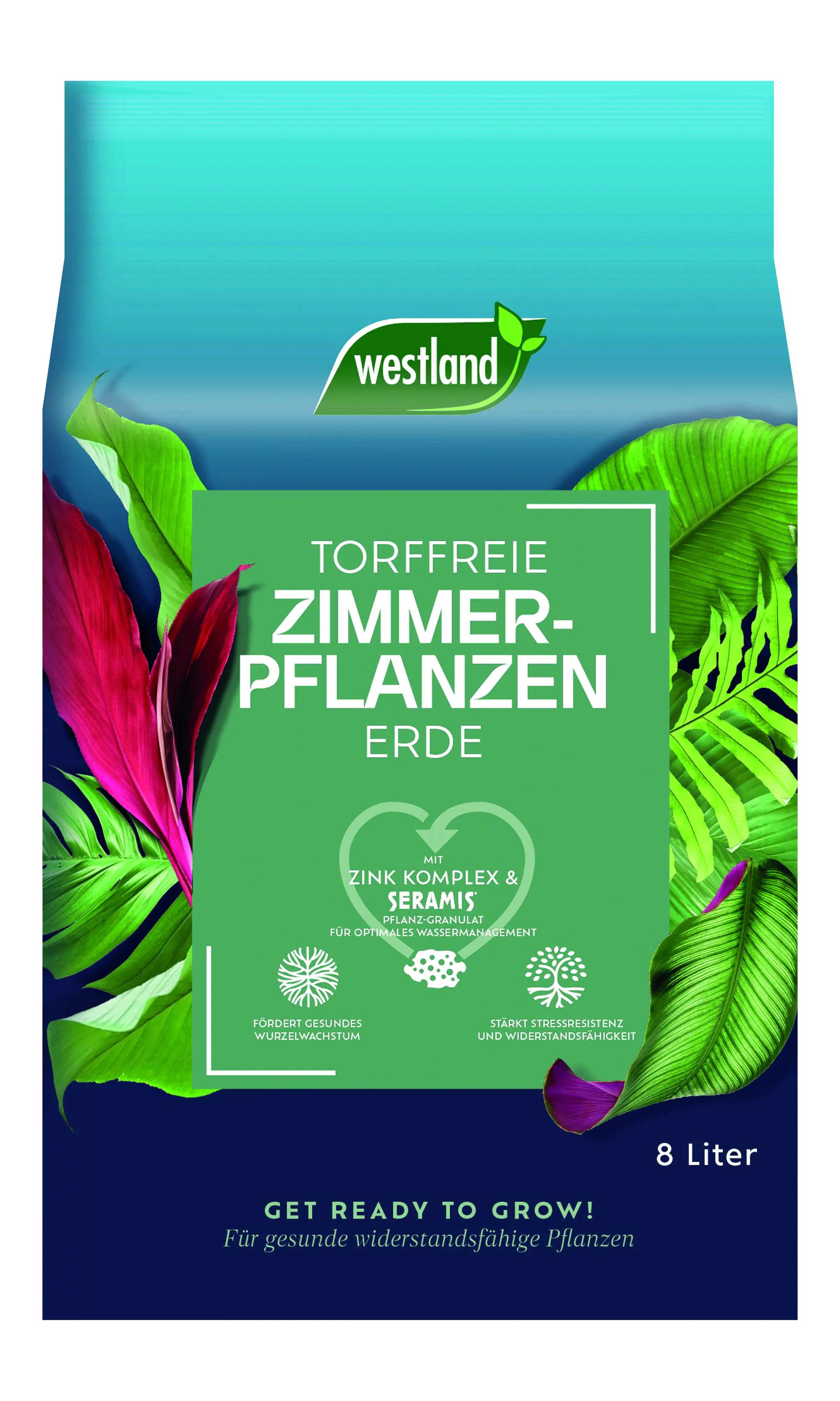 Westland Zimmerpflanzen Erde torffrei 8 L