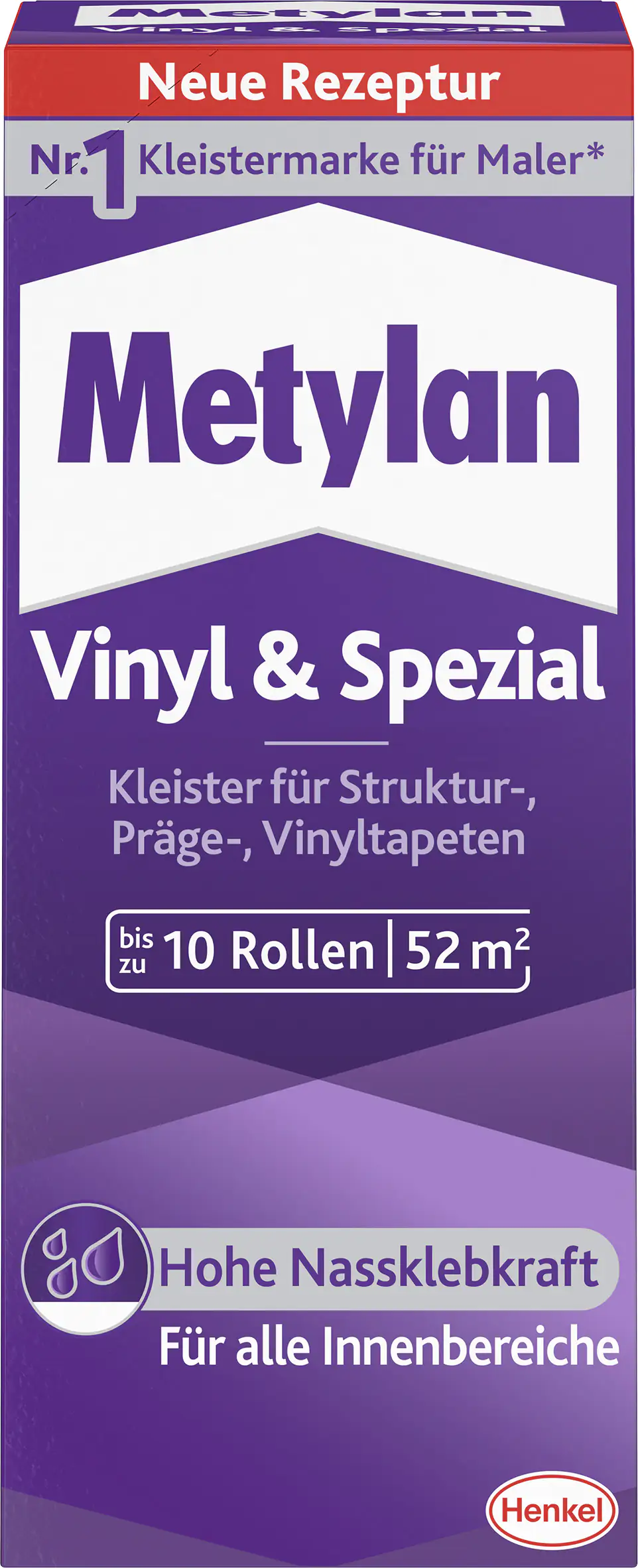 Metylan Vinyl & Spezial Tapetenkleister 360 g Paket, trocknet transparent Metylan Vinyl & Spezial Tapetenkleister 360 g Paket, trocknet transparent