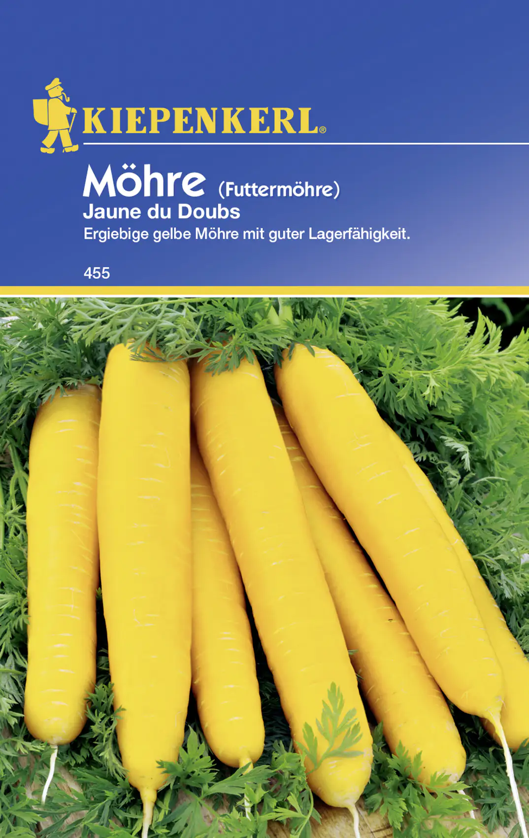 Kiepenkerl Möhre Jaune du Doubs Daucus carota, Inhalt: ca. 5 lfd. Meter