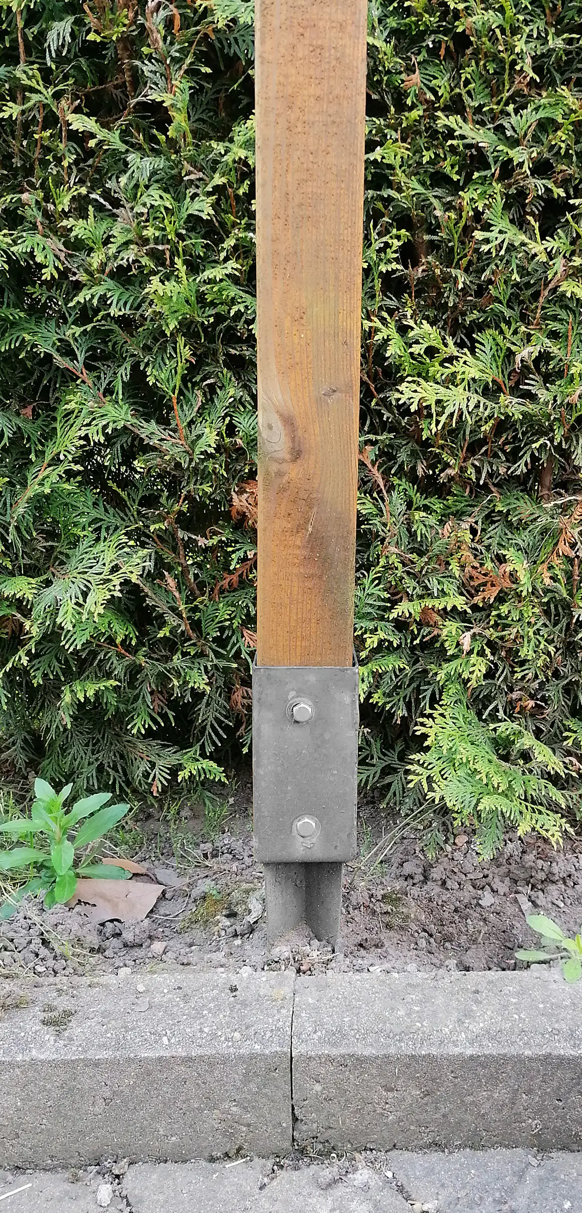 TrendLine Einschlagbodenhülse 75 x 7,1 x 7,1 cm