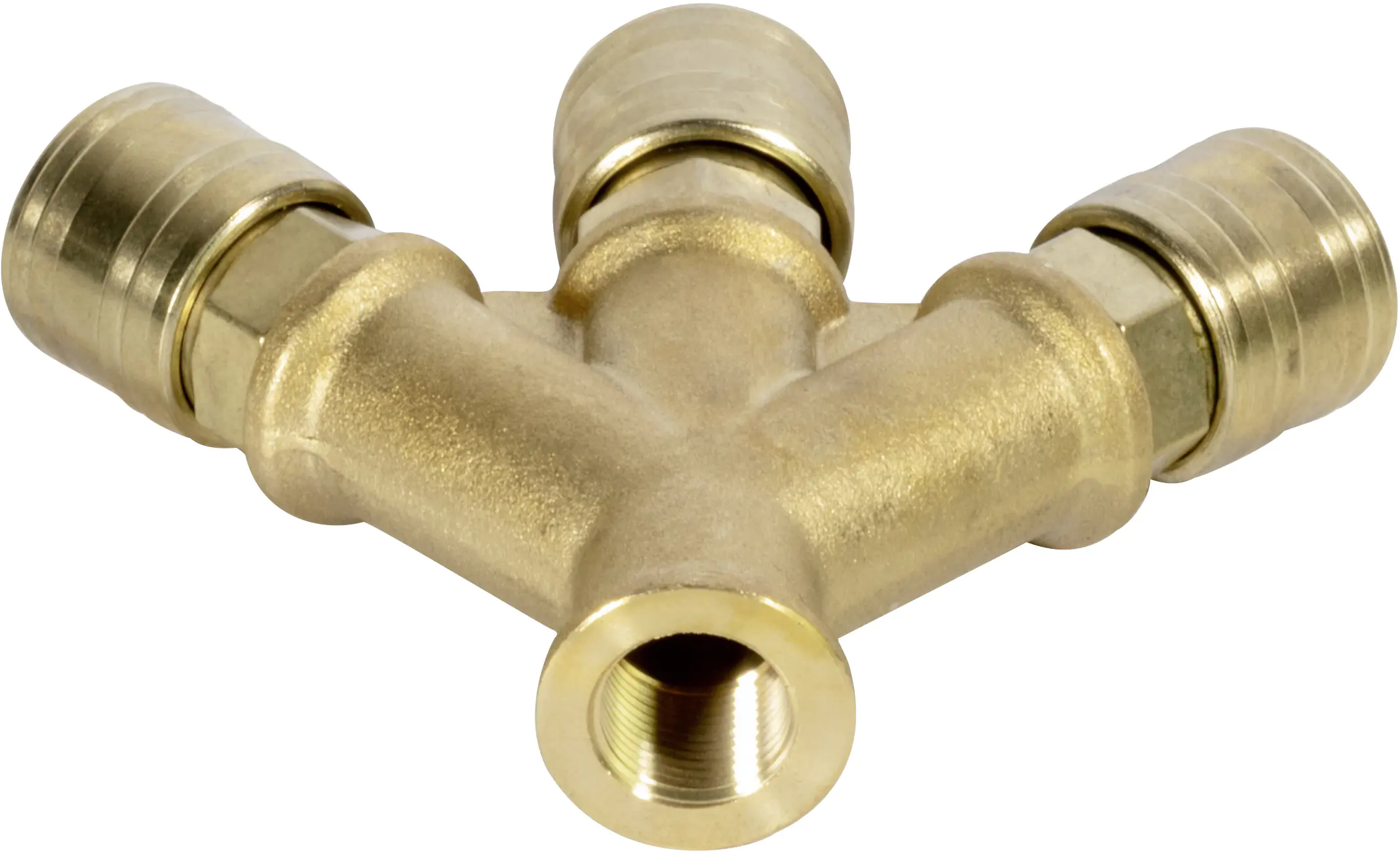 Güde Verteiler 9,53 mm 3/8" Innengewinde 3 Kupplungen Güde Verteiler 9,53 mm 3/8" Innengewinde 3 Kupplungen