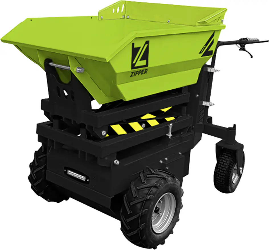 Zipper Elektro-Rad-Dumper ZI-ED600HKS mit Scherenhubfunktion Zipper Elektro-Rad-Dumper ZI-ED600HKS mit Scherenhubfunktion