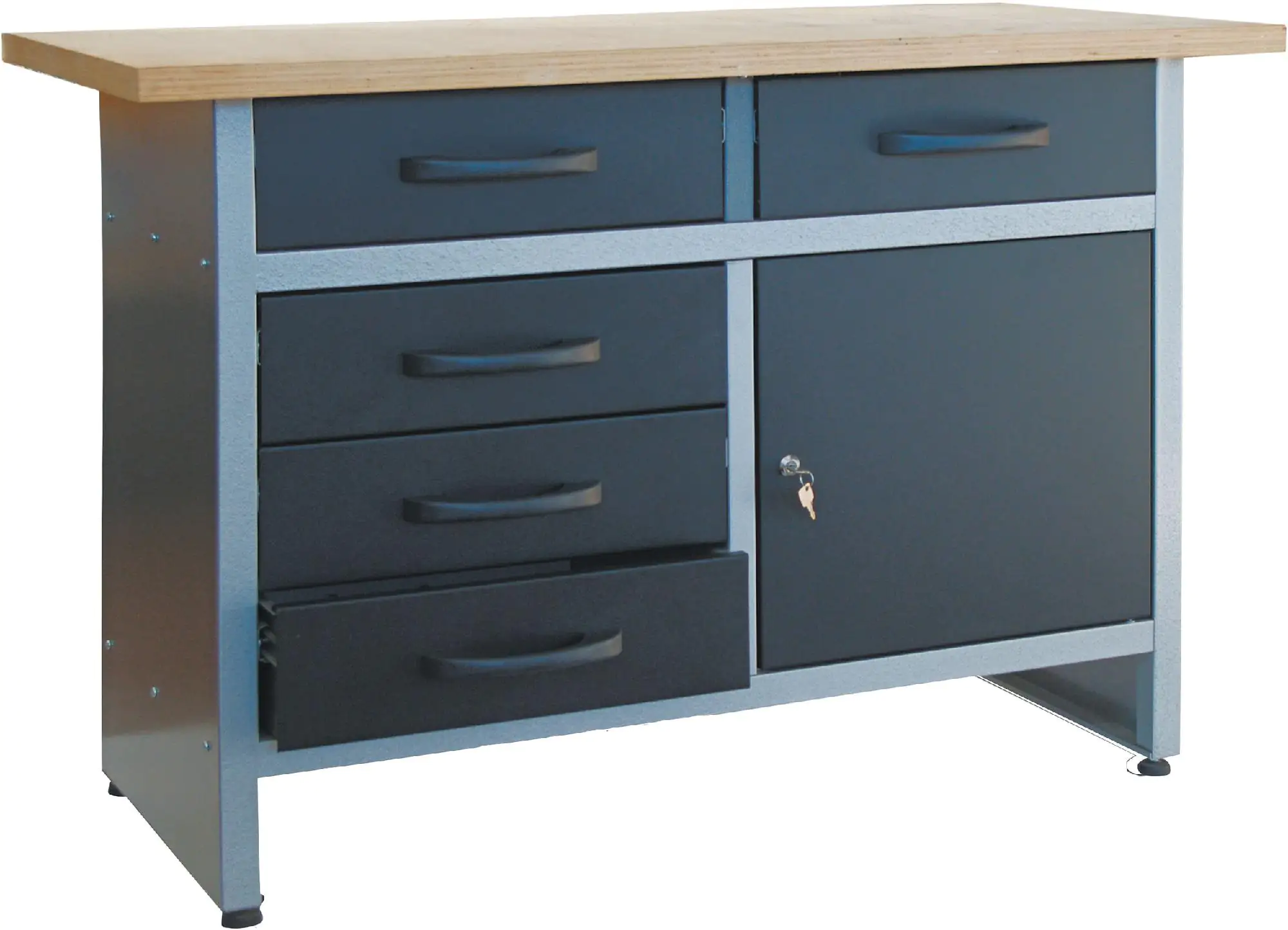 TrendLine Werkstatt-Set Werkstattschrank mit Werkbank