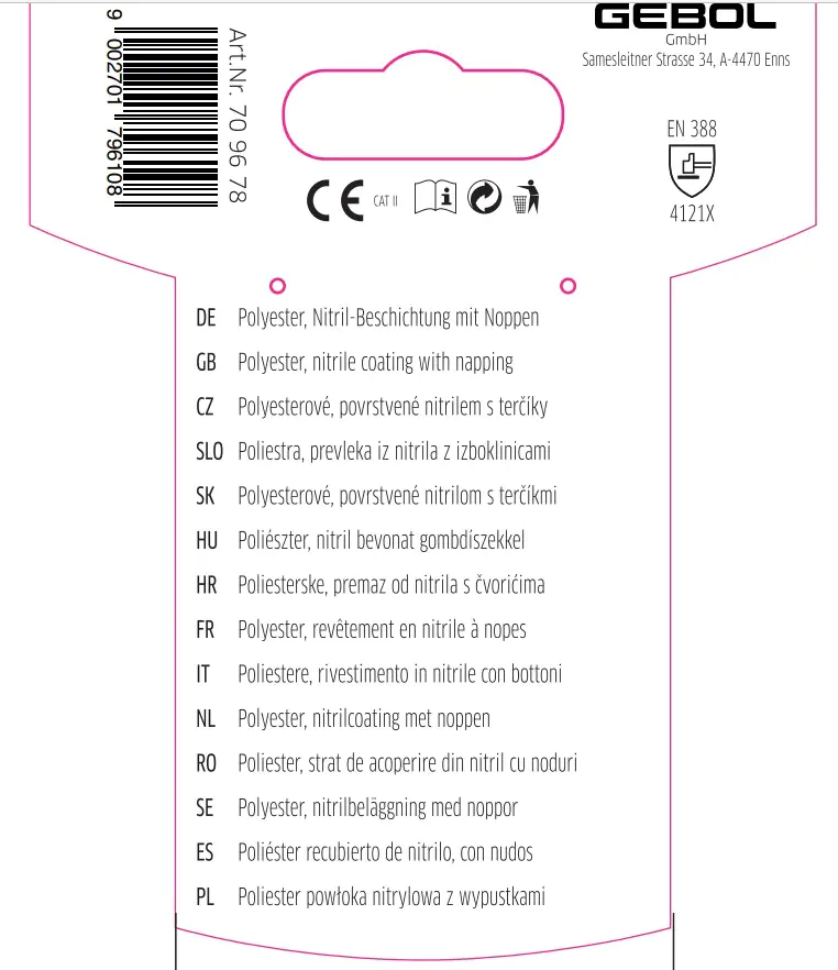 Gebol Handschuh Multi Flex Eco   Gebol Handschuh Multi Flex Eco