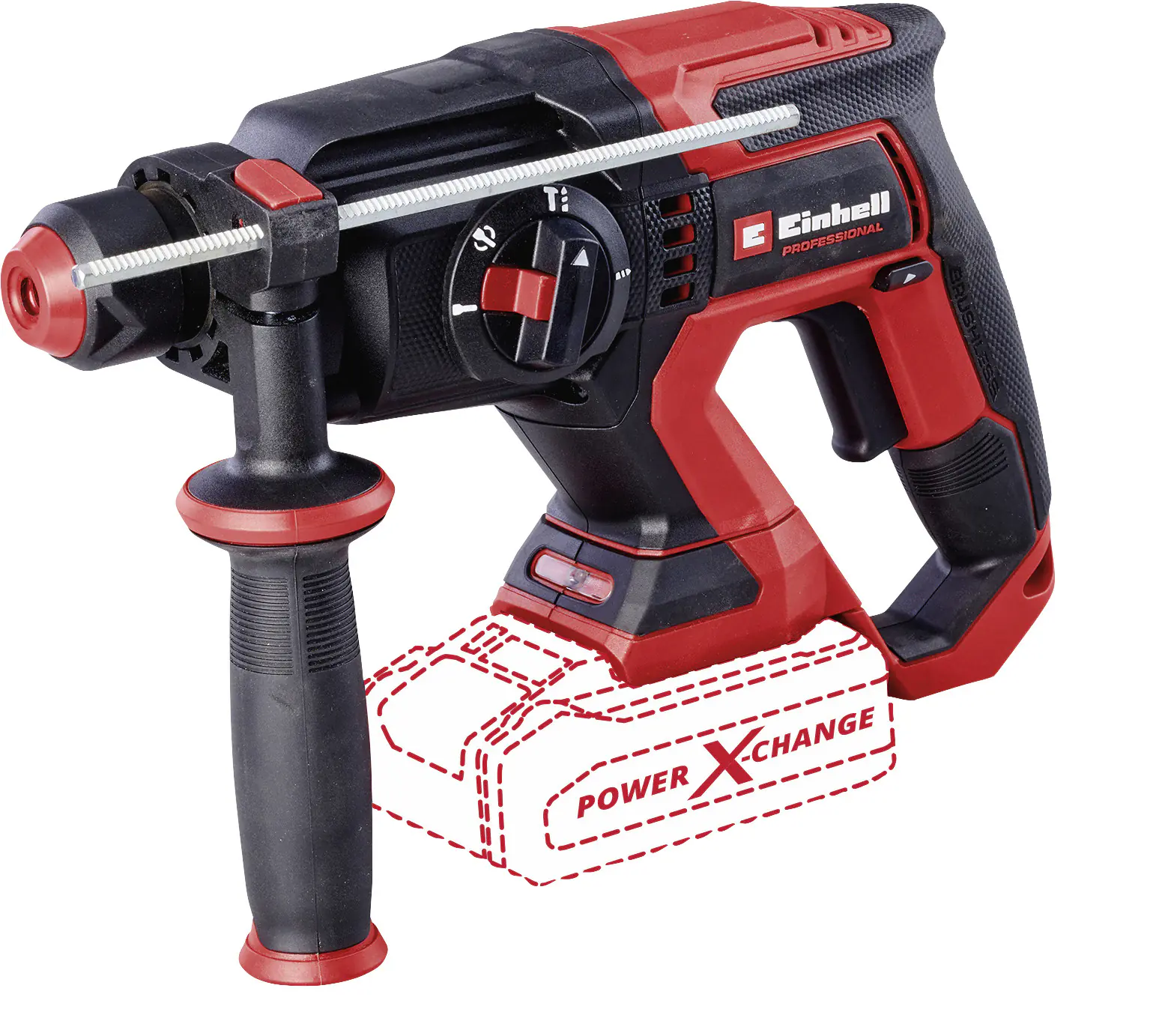 Einhell Professional Akku-Bohrhammer TP-HD 18/22 D Li BL Solo