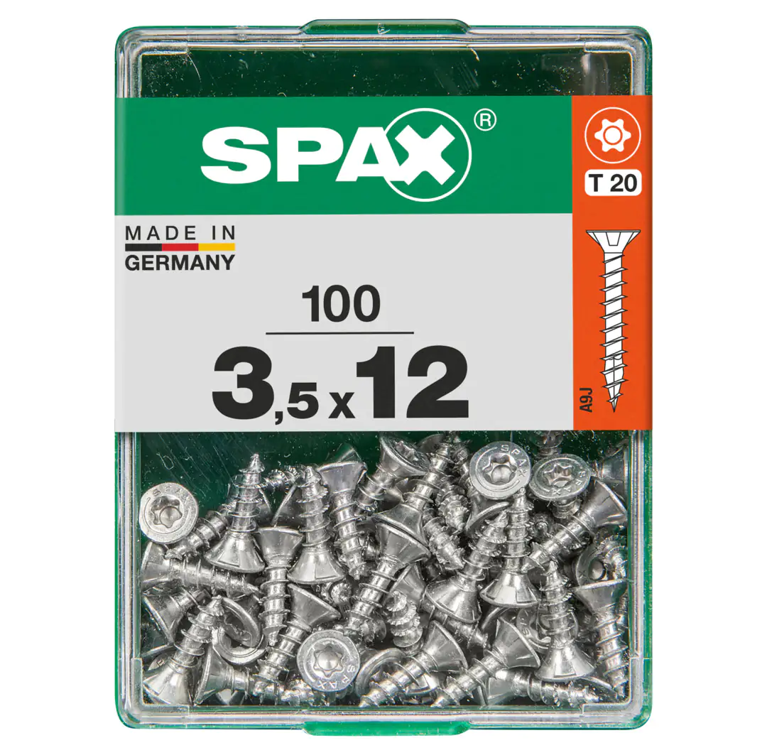 Spax Universalschrauben 3.5 x 12 mm TX 15 - 100 Stk.
