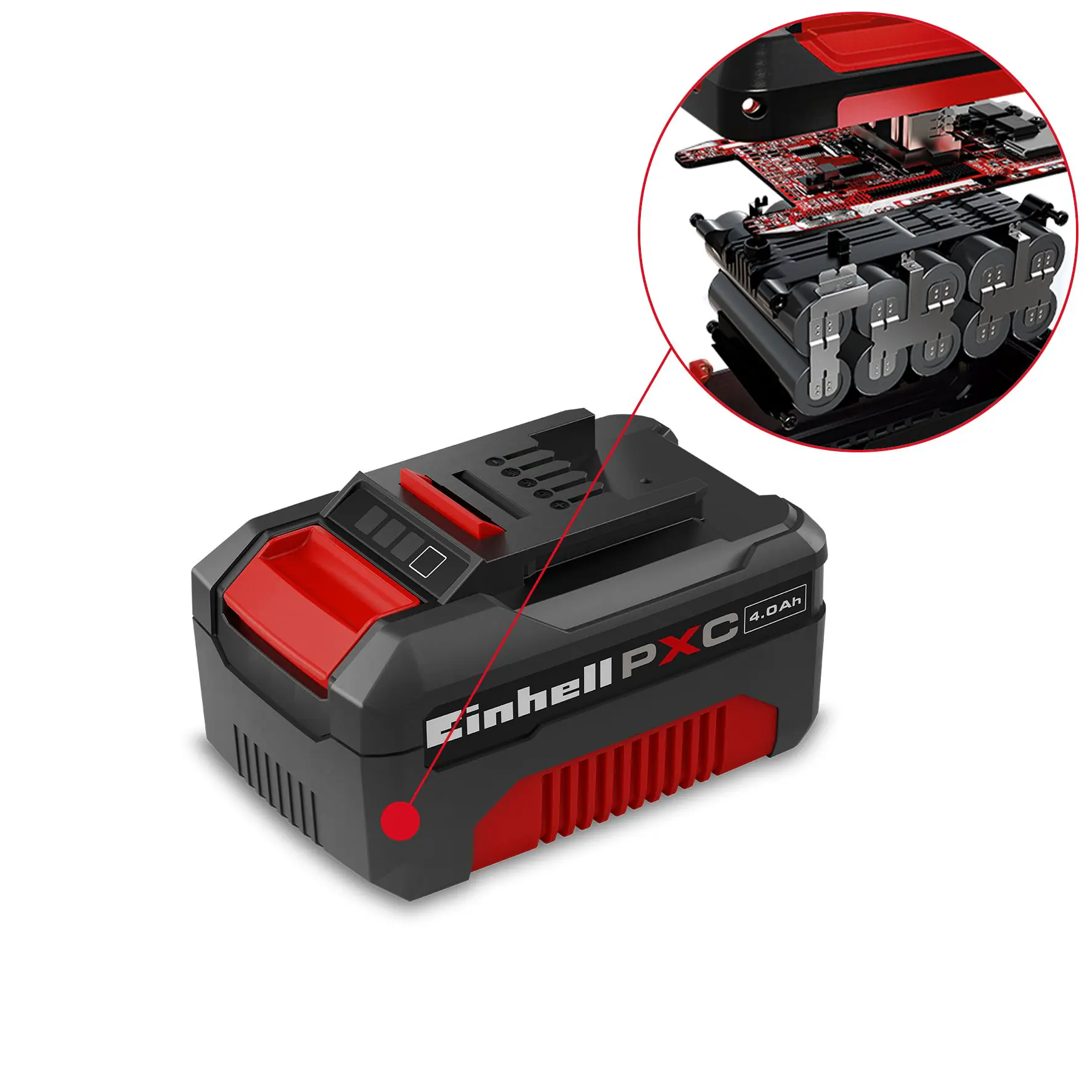 Einhell Akku 2 x 18 V 4,0 Ah PXC-Twinpack CB 1