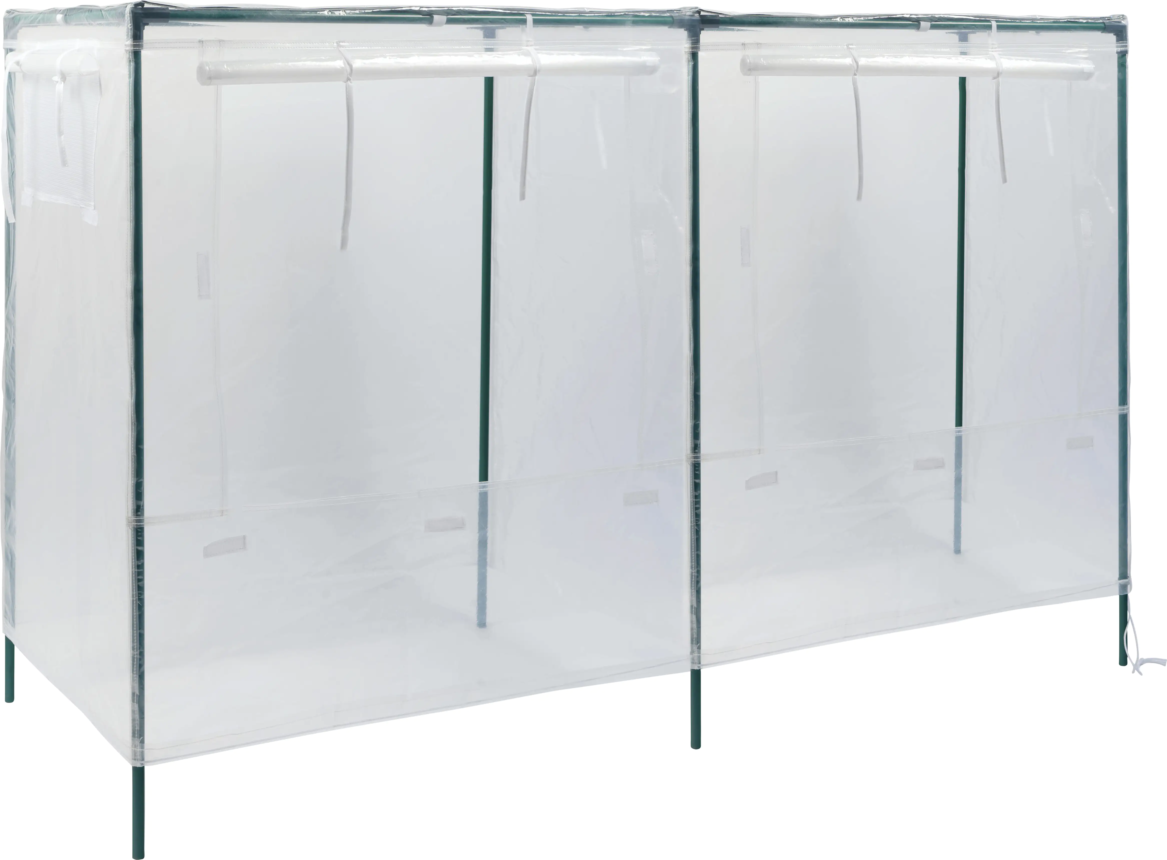 Pergart Hochbeetabdeckung eckig Größe L 158 x 55 x 105 cm