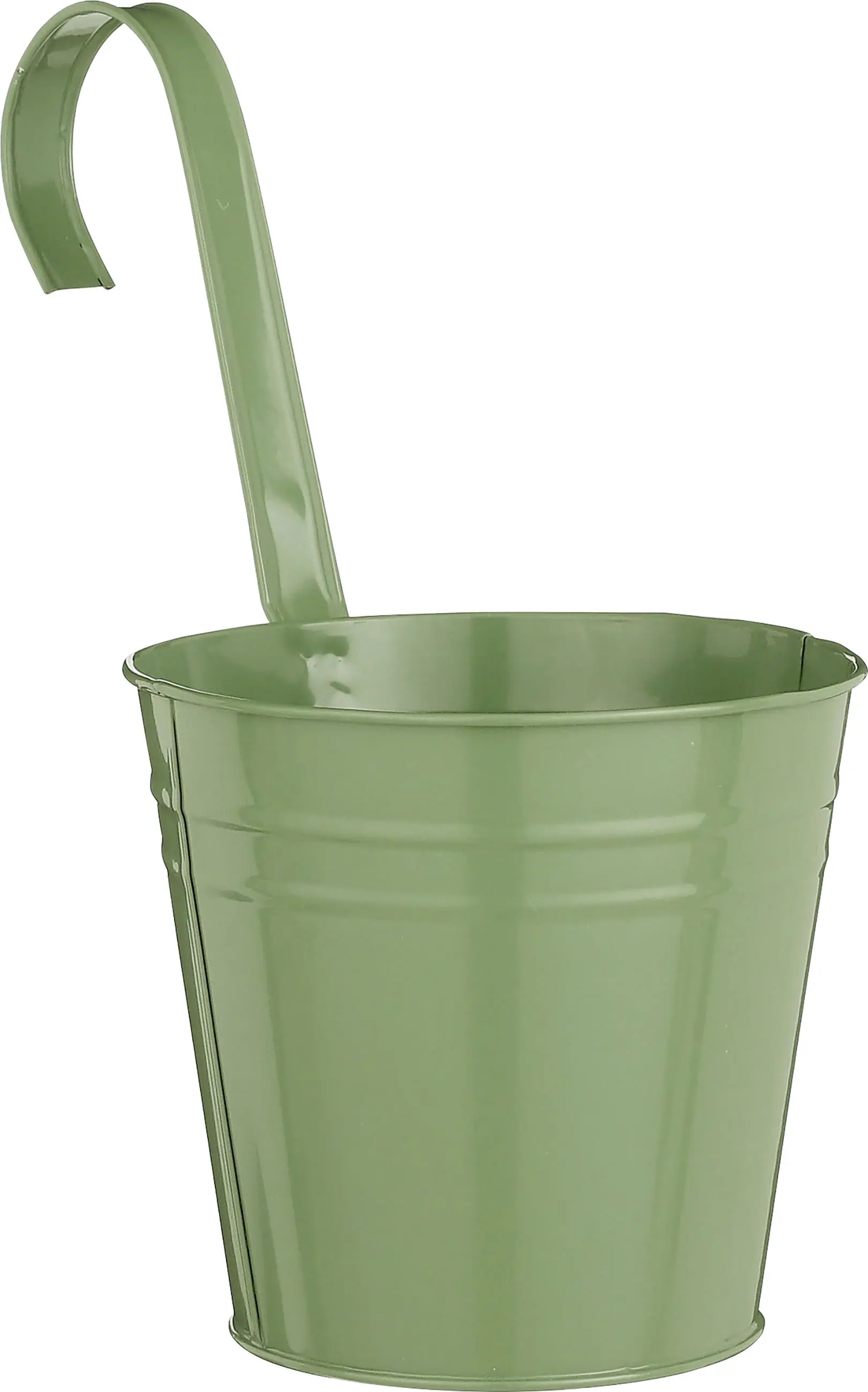 Mica Decorations Topf Joey Eisen Ø 16 x 15 cm hängend grün