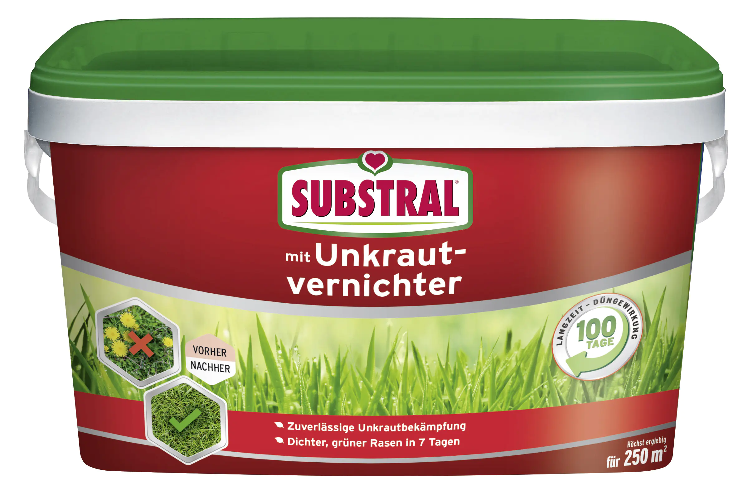 Substral Rasendünger mit Unkrautvernichter für 250 m² 5 kg