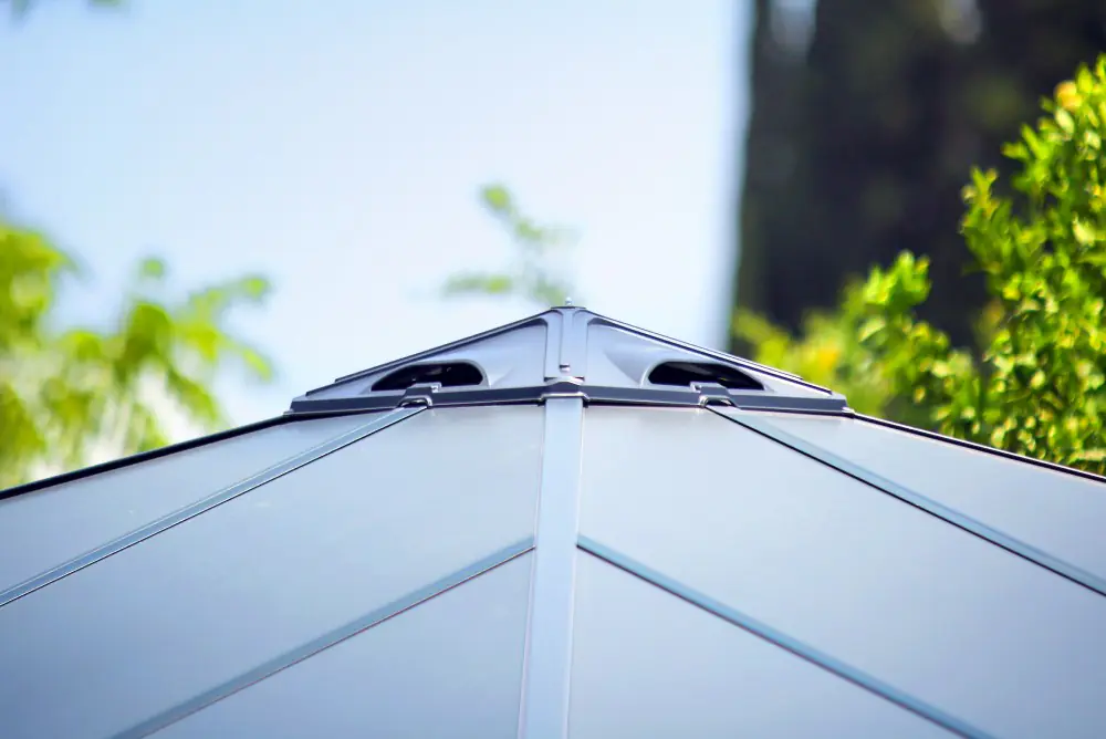 Canopia Pavillon Palermo 3600 360 x 360 cm, grau