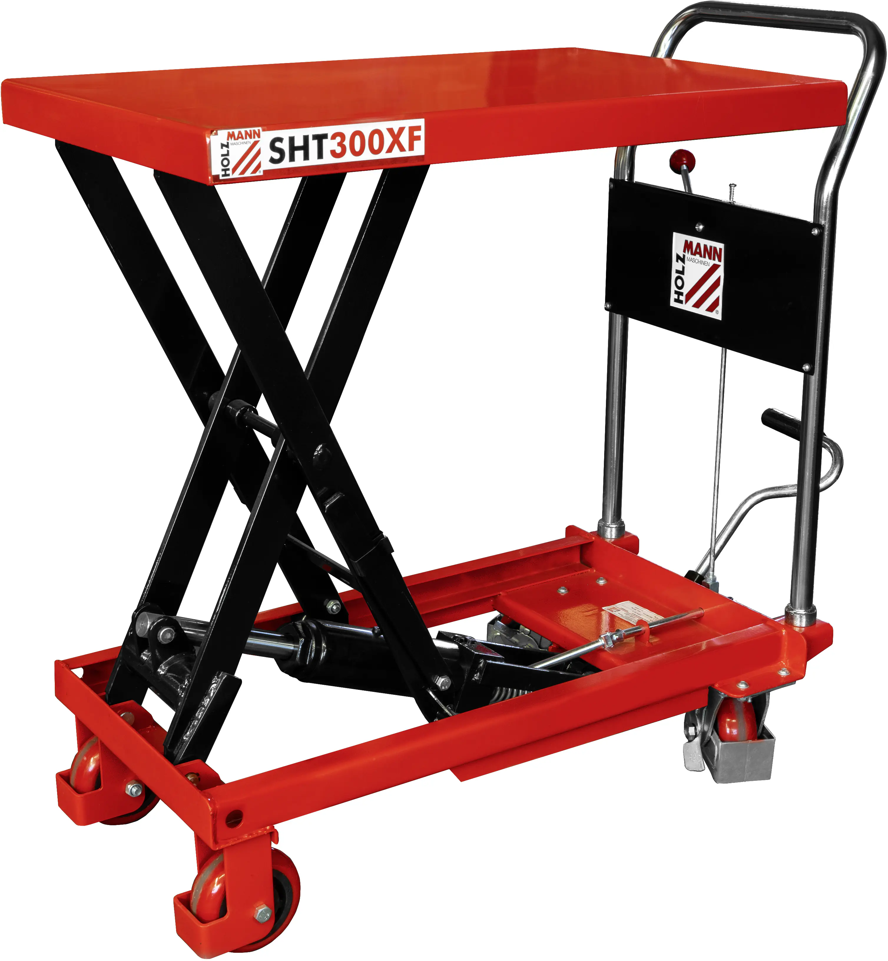 Holzmann Scheren-Hubtischwagen SHT300XF Höhe 28 - 90 cm