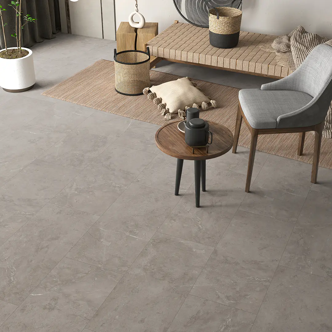 Classen Vinyl Designboden Ceramin Floors Tera Marmor grau