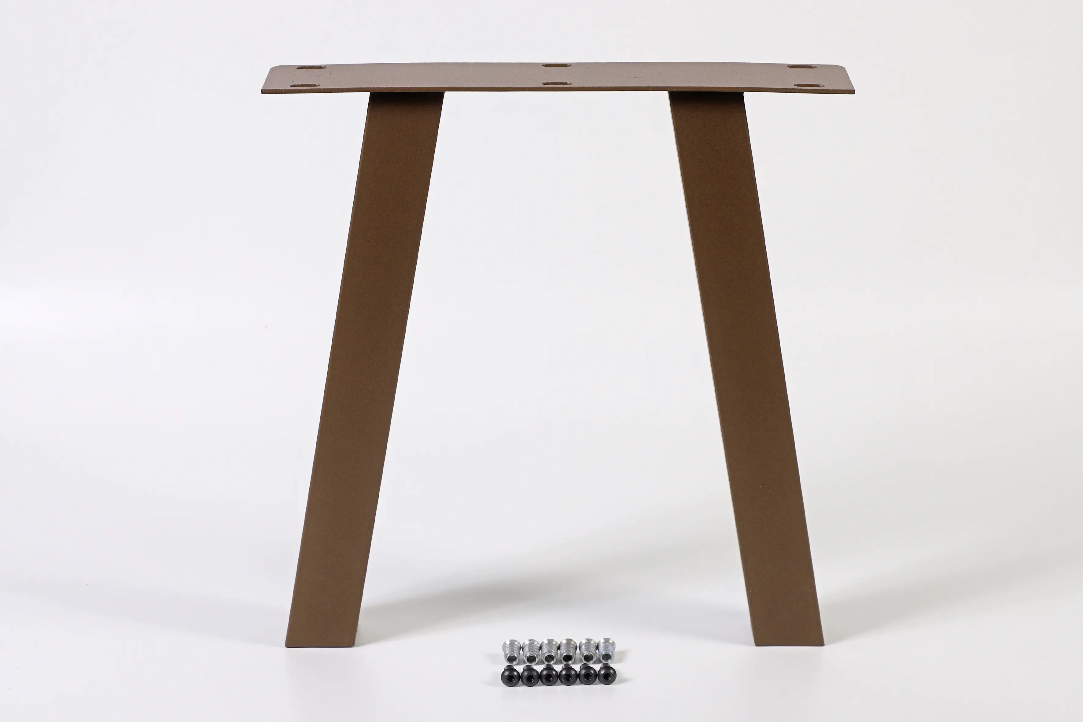 Dieda Bankgestell A-Form rostoptik Maße (L x B x H): 420 x 400 x 70 mm