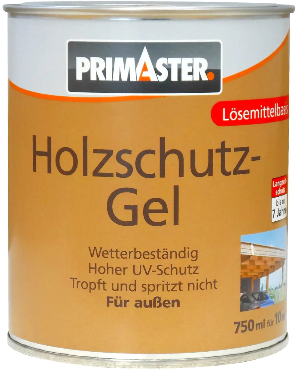 4000590164218 Primaster Holzschutzgel 750 ml farblos seidenmatt