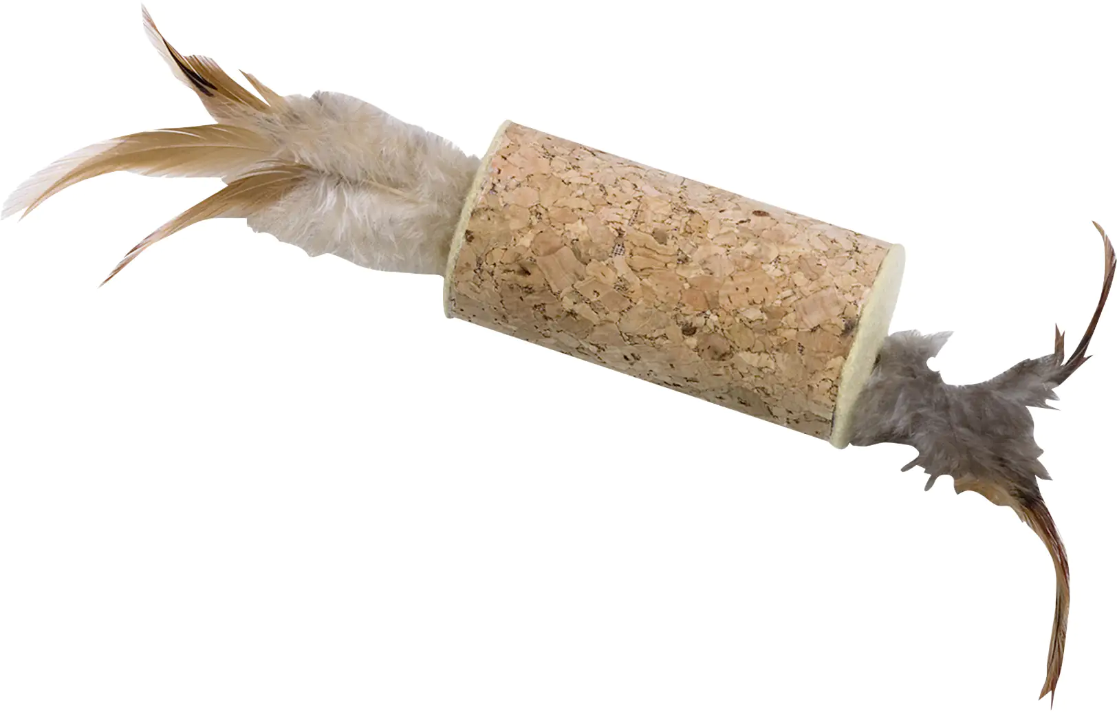 Nobby Korkzylinder mit Rassel 7,5 cm 20 cm