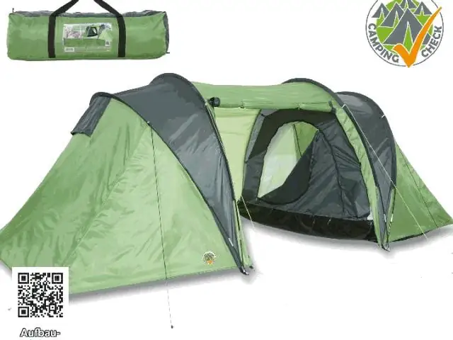 Happy People Iglu-Doppeldachzelt für 4 Personen 140 x 210 cm