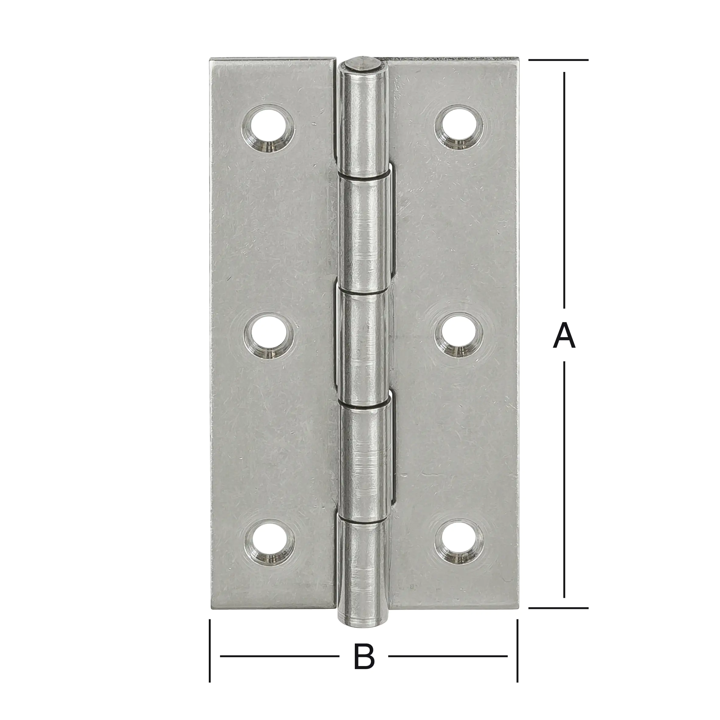 Vormann Schmale Scharniere 80 x 41 mm Vormann Schmale Scharniere 80 x 41 mm