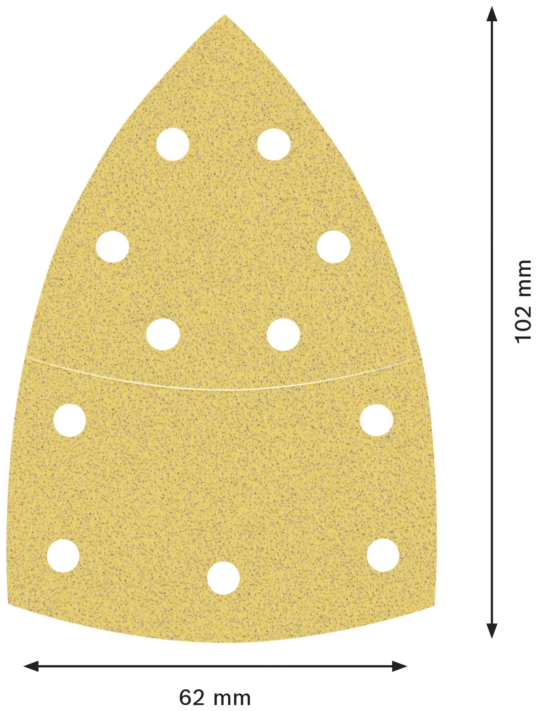 Bosch Expert Schleifpapier C470 102 x 62 mm G 80 10 Stück Bosch Expert Schleifpapier C470 102 x 62 mm G 80 10 Stück