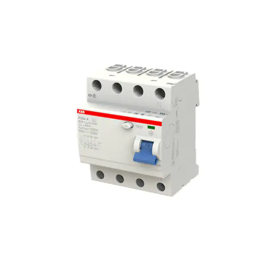 ABB FI-Schutzschalter Pro M compact F204 A-63 63 A, 4-polig, 0,03 A ABB FI-Schutzschalter Pro M compact F204 A-63 63 A, 4-polig, 0,03 A