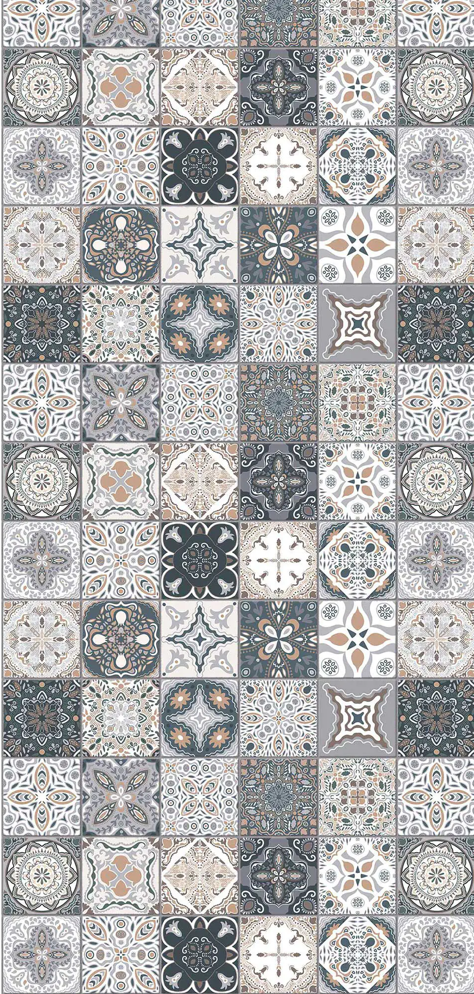 Breuer Duschrückwand Fliese Mediterran Dekor 150 x 255 x 0,3 cm