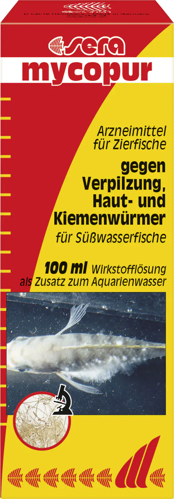 Sera Arzneimittel für Zierfische mycopur 100 ml