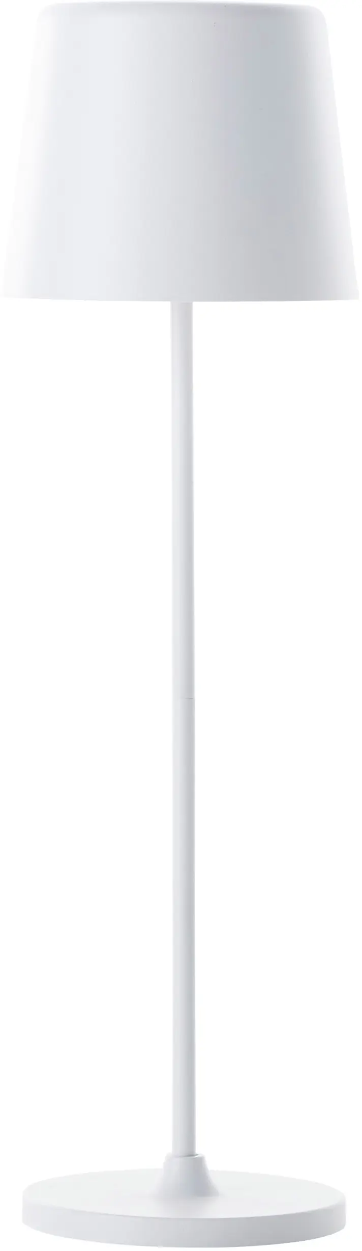 Brilliant LED Akku-Tischlampe Kaami 37 cm dimmbar USB-Kabel weiß warmweiß