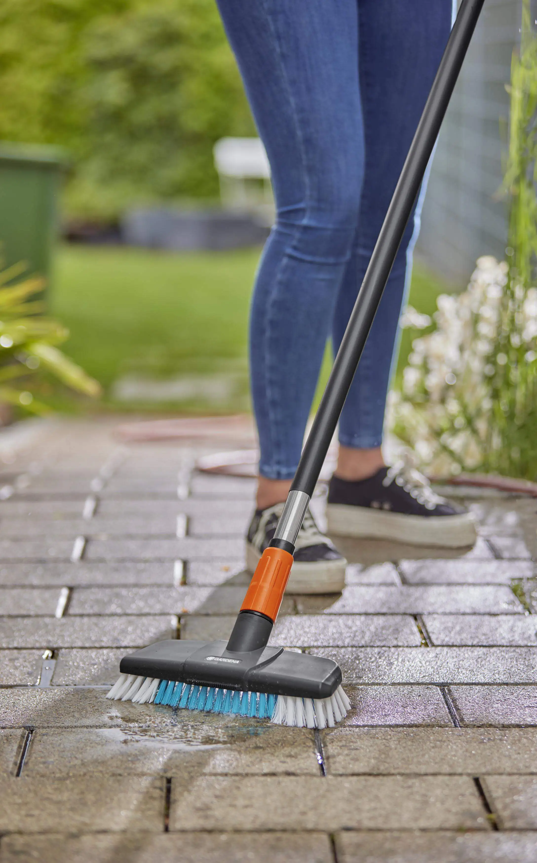 Gardena Cleansystem Stiel M 150 cm Gardena Cleansystem Stiel M 150 cm