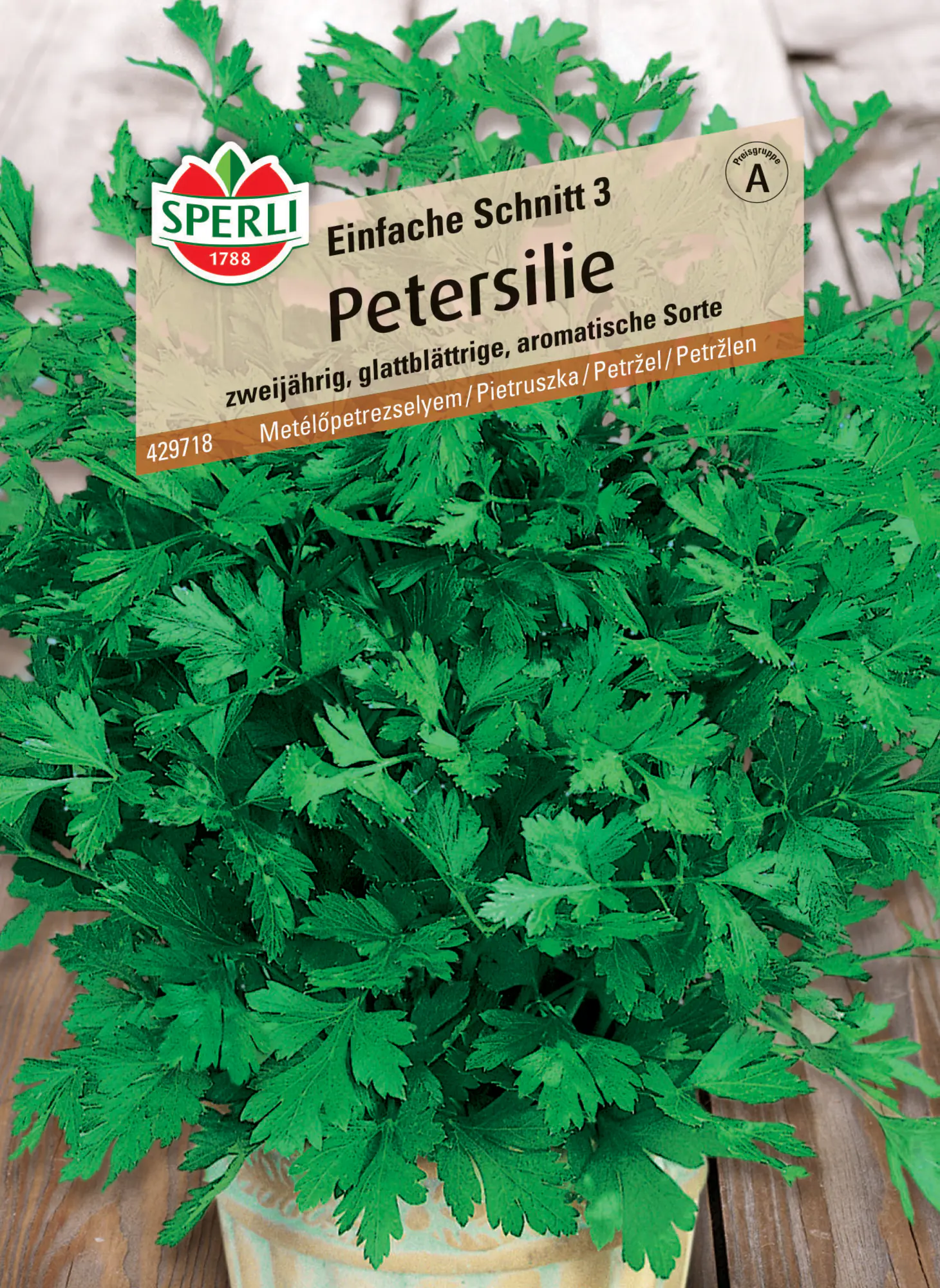 Sperli Petersilie Einfache Schnitt 3