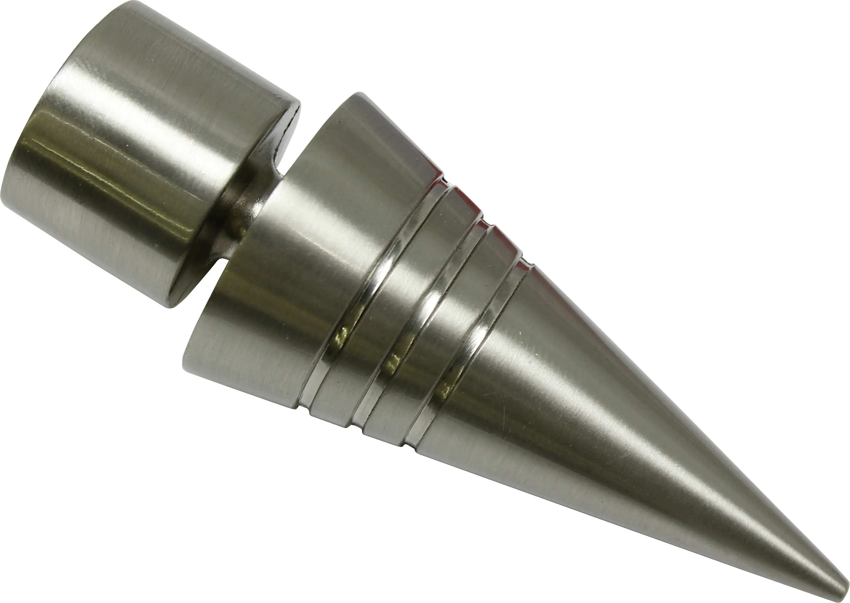 Gardinia Endknopf Spitze zu Stilprogramm Chicago, Ø 20 mm edelstahl-optik