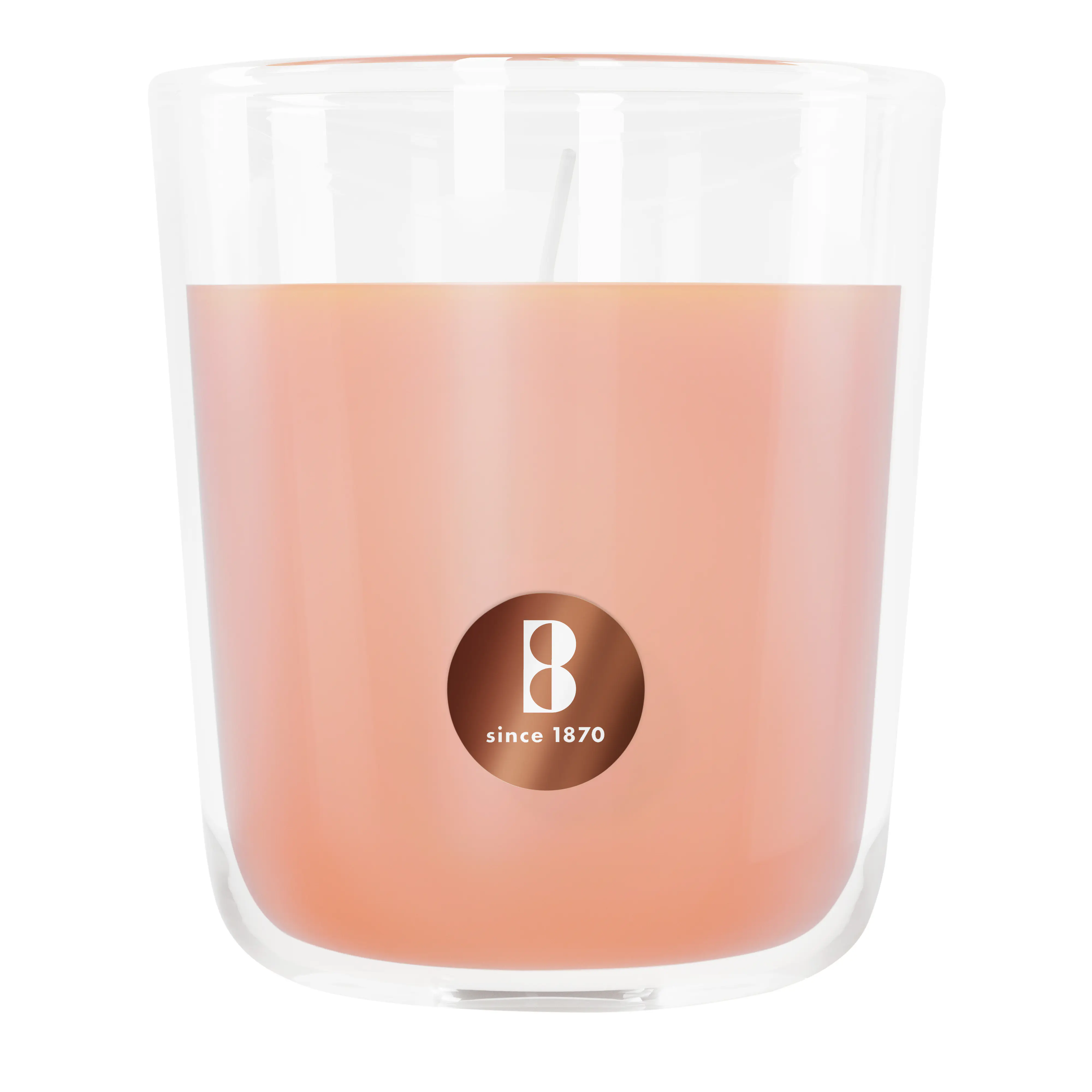 Bolsius Duftkerze True Scents Pfirsich 8 cm im Glas