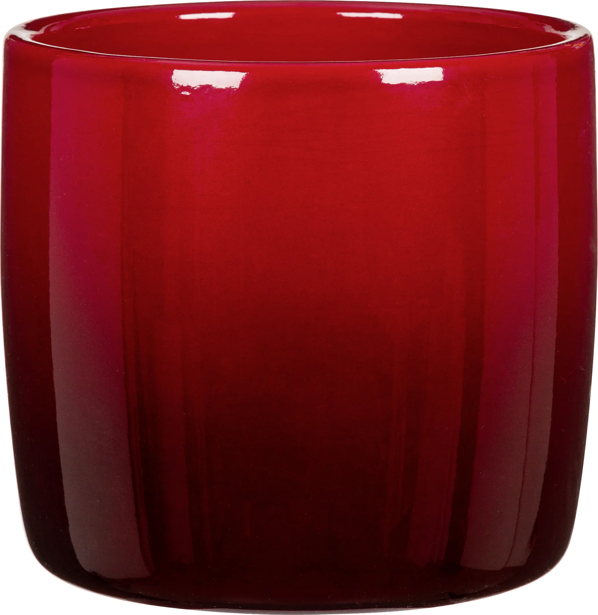 Scheurich Übertopf rot 13,5 x 13,5 cm Keramik 