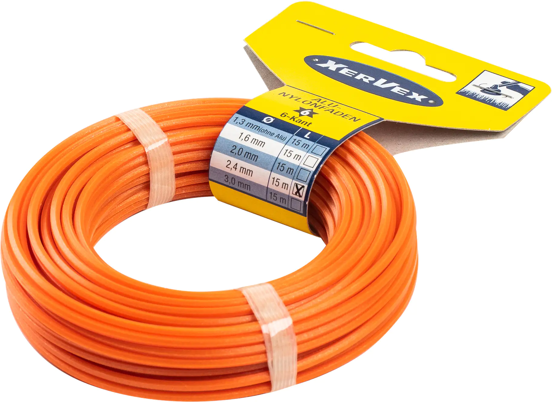 Nylonfaden 2,4 mm 15 m