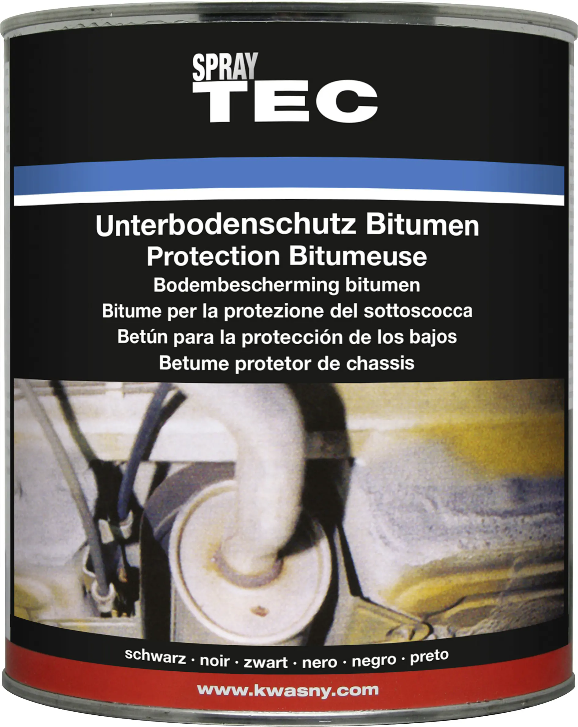 SprayTEC Unterbodenschutz Bitumen schwarz 2,5kg