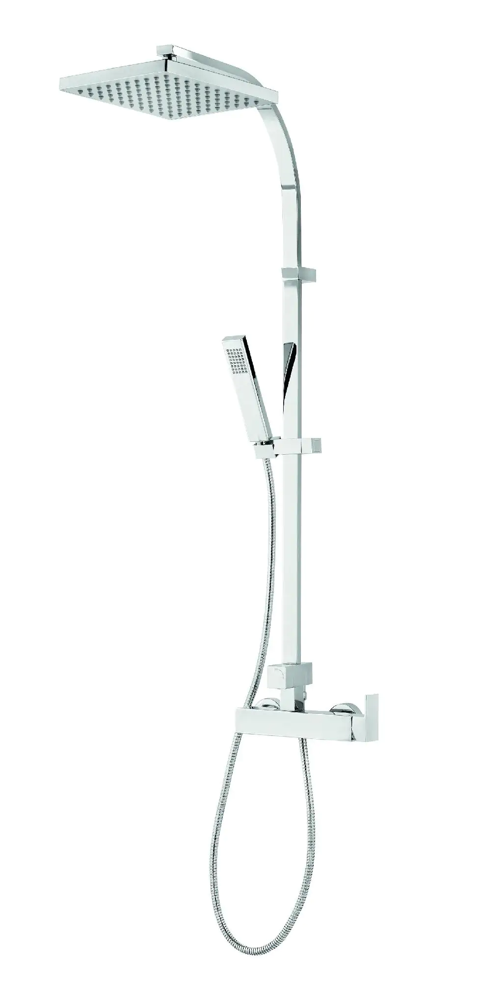 Schulte Duschsystem Rain II Square eckig