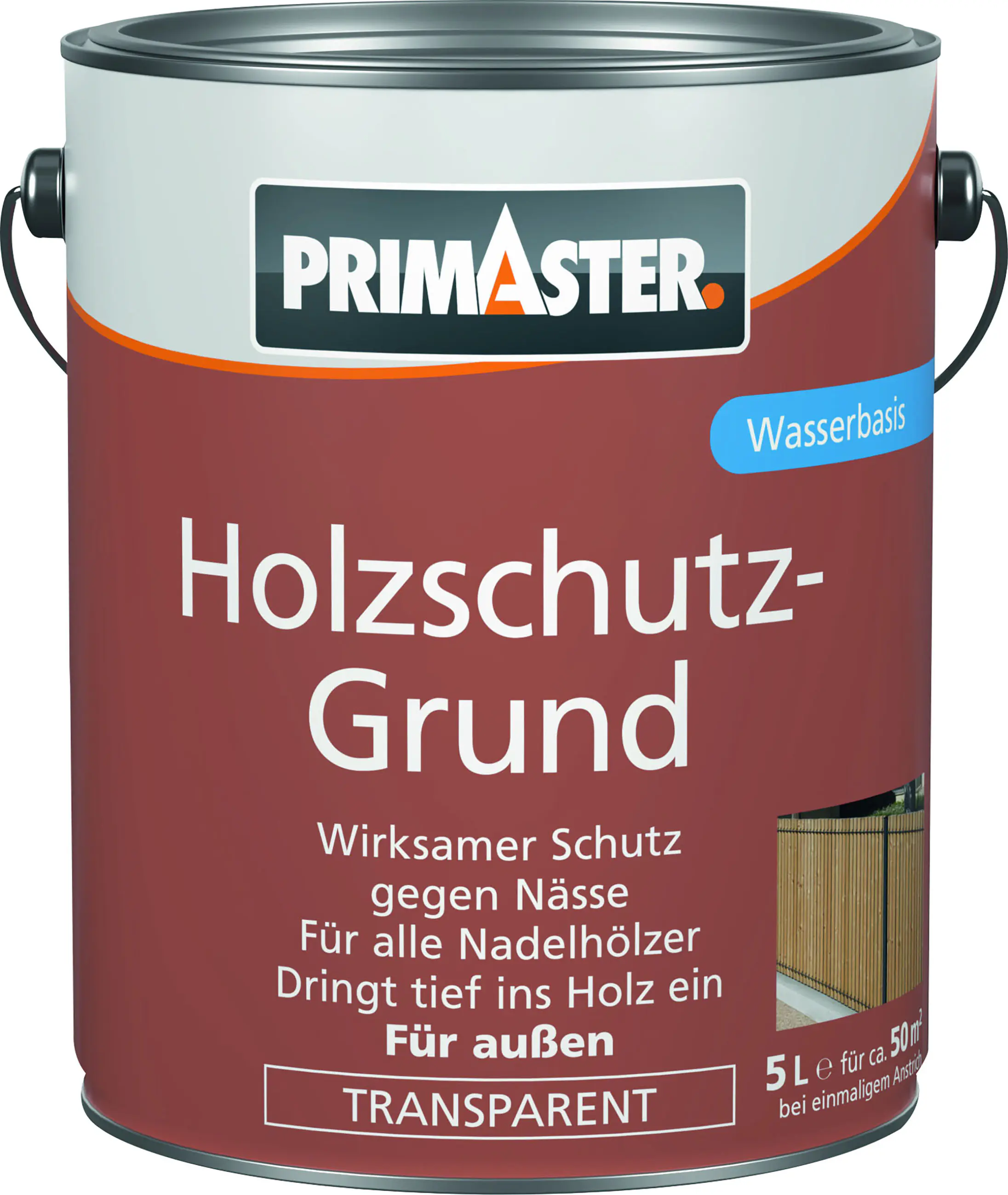 Primaster Holzschutz-Grund 5 L farblos Primaster Holzschutz-Grund 5 L farblos