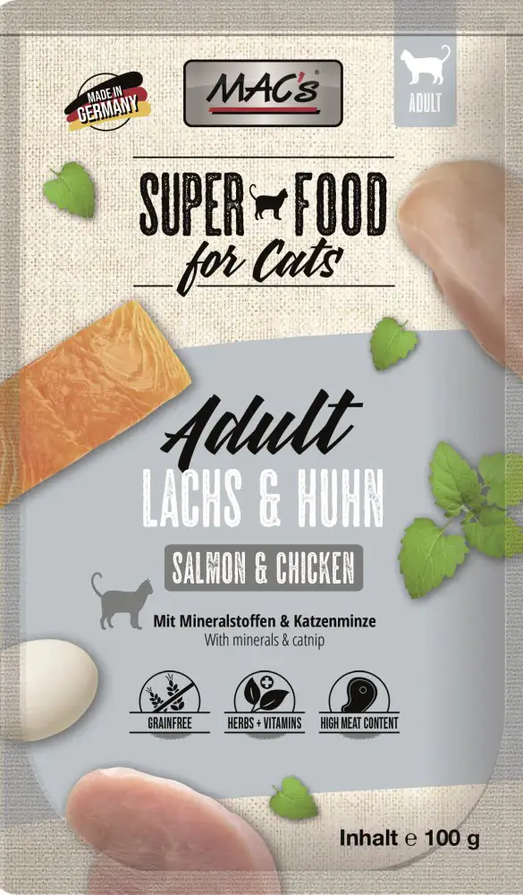 Macs Cat Lachs & Huhn 100 g
