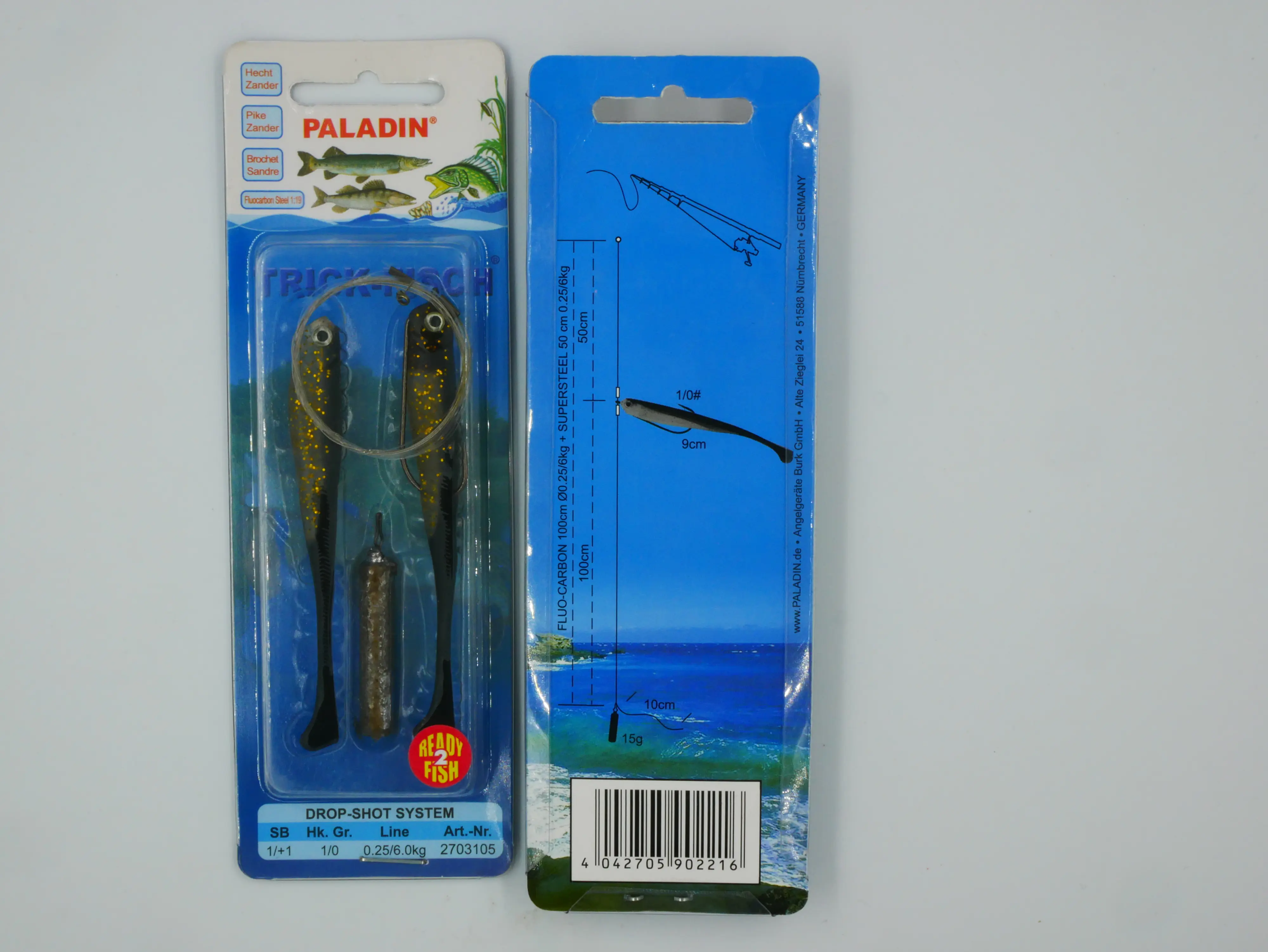 Paladin Trickfish Drop Shot System Hecht-Zander