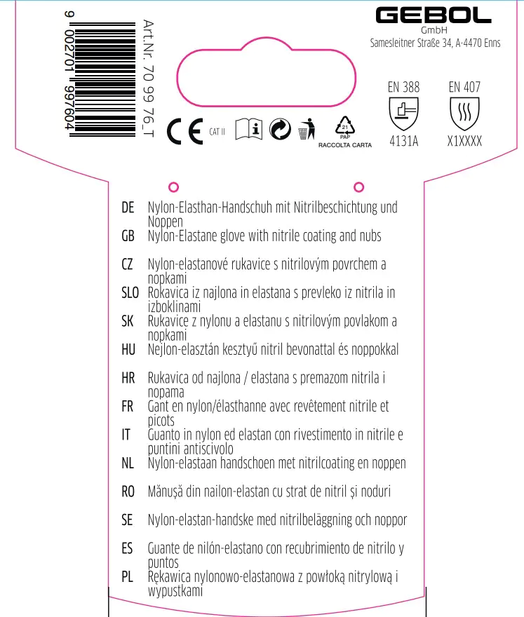 Gebol Handschuh Multi Flex Touch Lady  