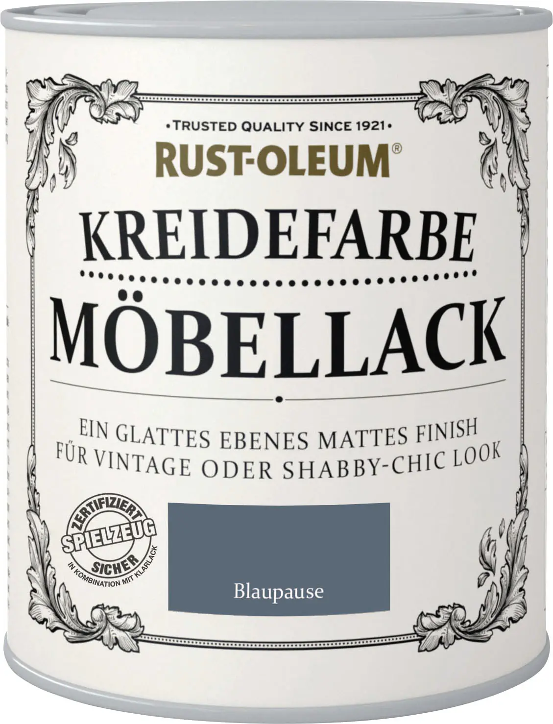 Rust-Oleum Kreidefarbe Möbellack 750 ml blaupause