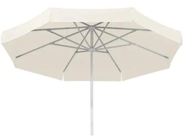 Schneider Sonnenschirm Jumbo weiß, Ø 400 cm