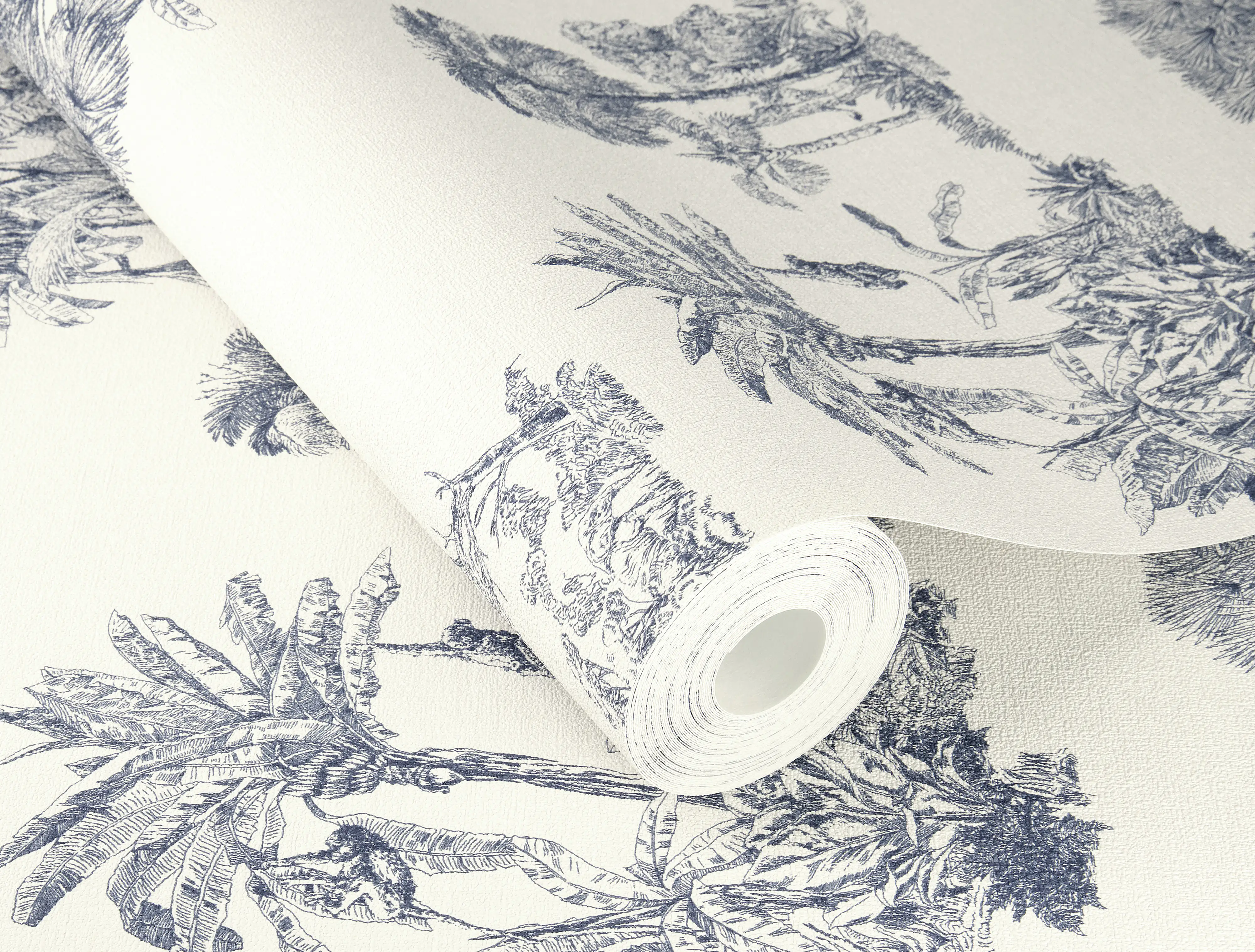 Rasch Vliestapete 555011 Blau-Indigo Muster & Motive 10,05 m x 0,53 m Rasch Vliestapete 555011 Blau-Indigo Muster & Motive 10,05 m x 0,53 m