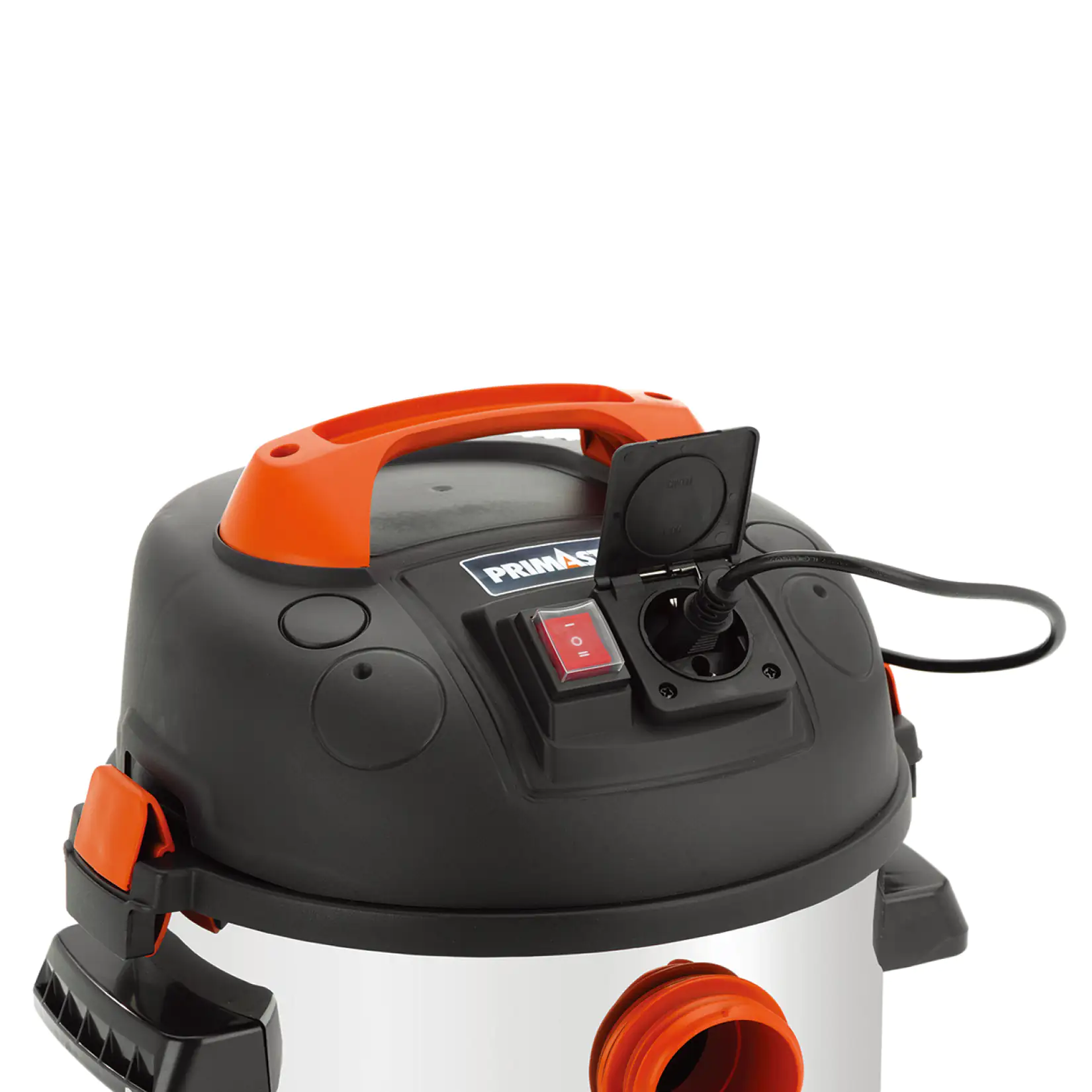 Primaster Nass-Trockensauger Pro 25 SI 1800 W 25 L Edelstahlbehälter