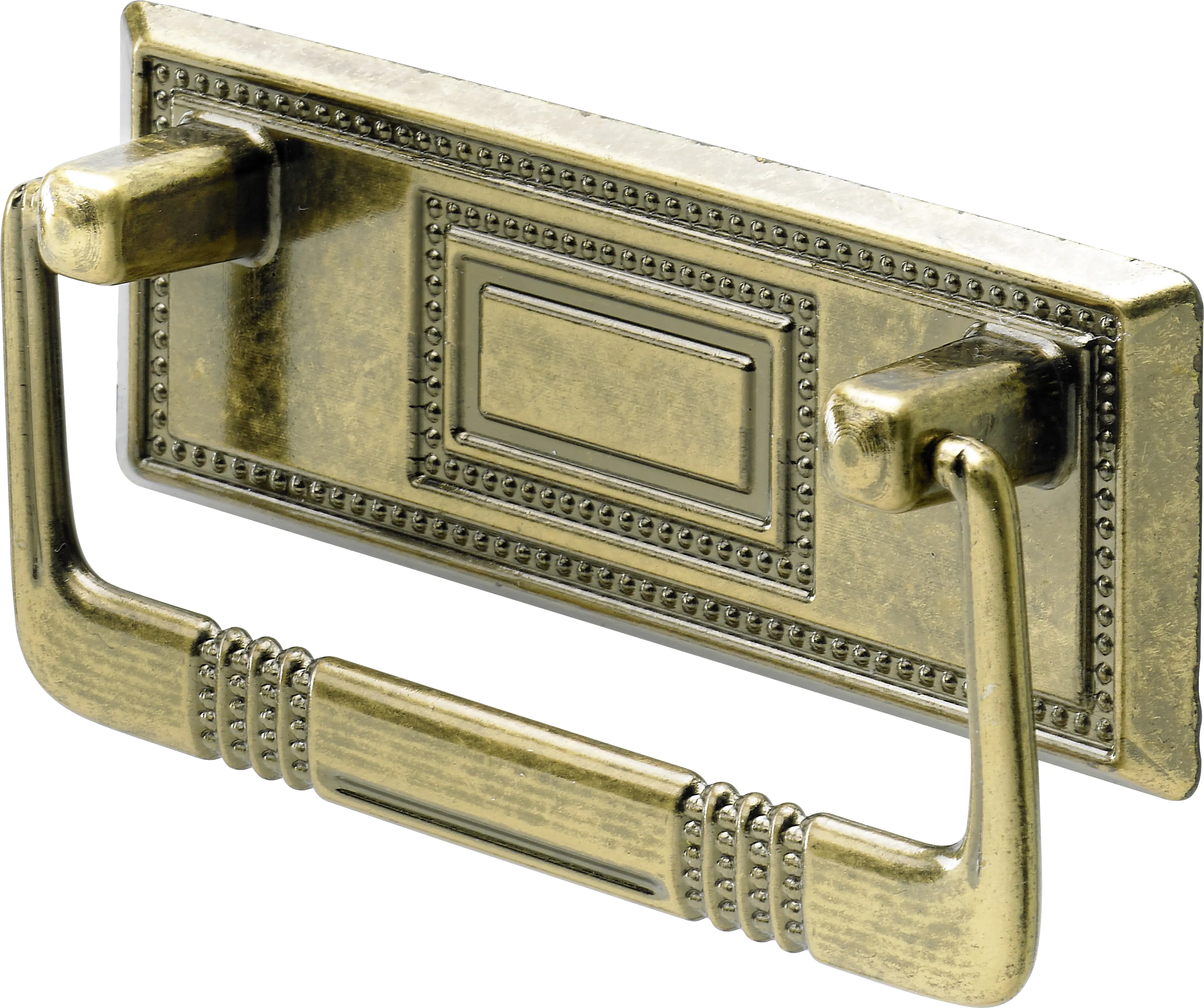 Hettich Möbelgriff Zinkdruckguss eckig 30,0 x 94,0 x 14,0 mm - 1 Stück